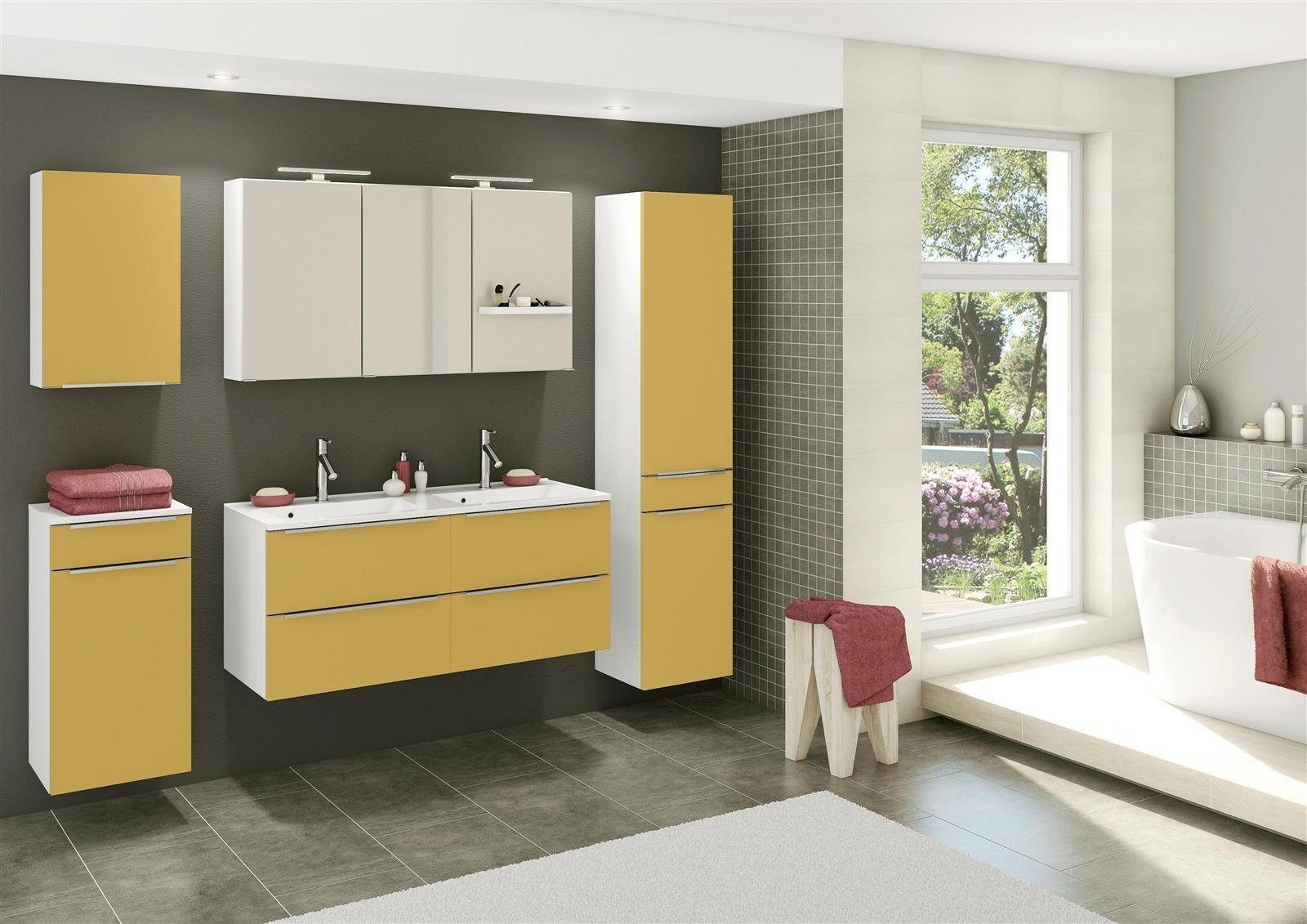 HELD MÖBEL Spiegelschrank 120 x 66 x 20 cm (B/H/T)