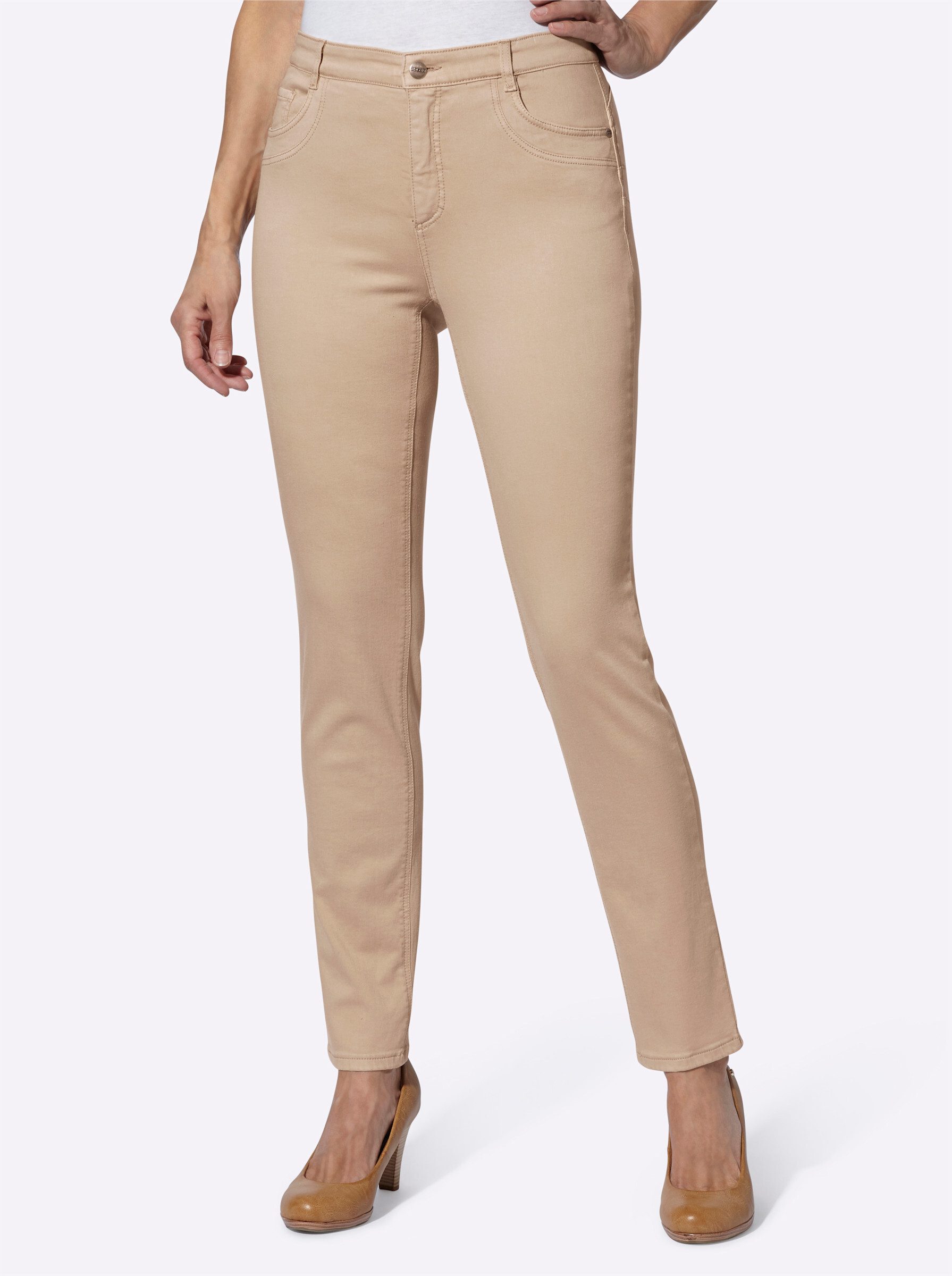 Witt Bequeme Jeans 5-Pocket-Jeans leicht vertieft günstig online kaufen