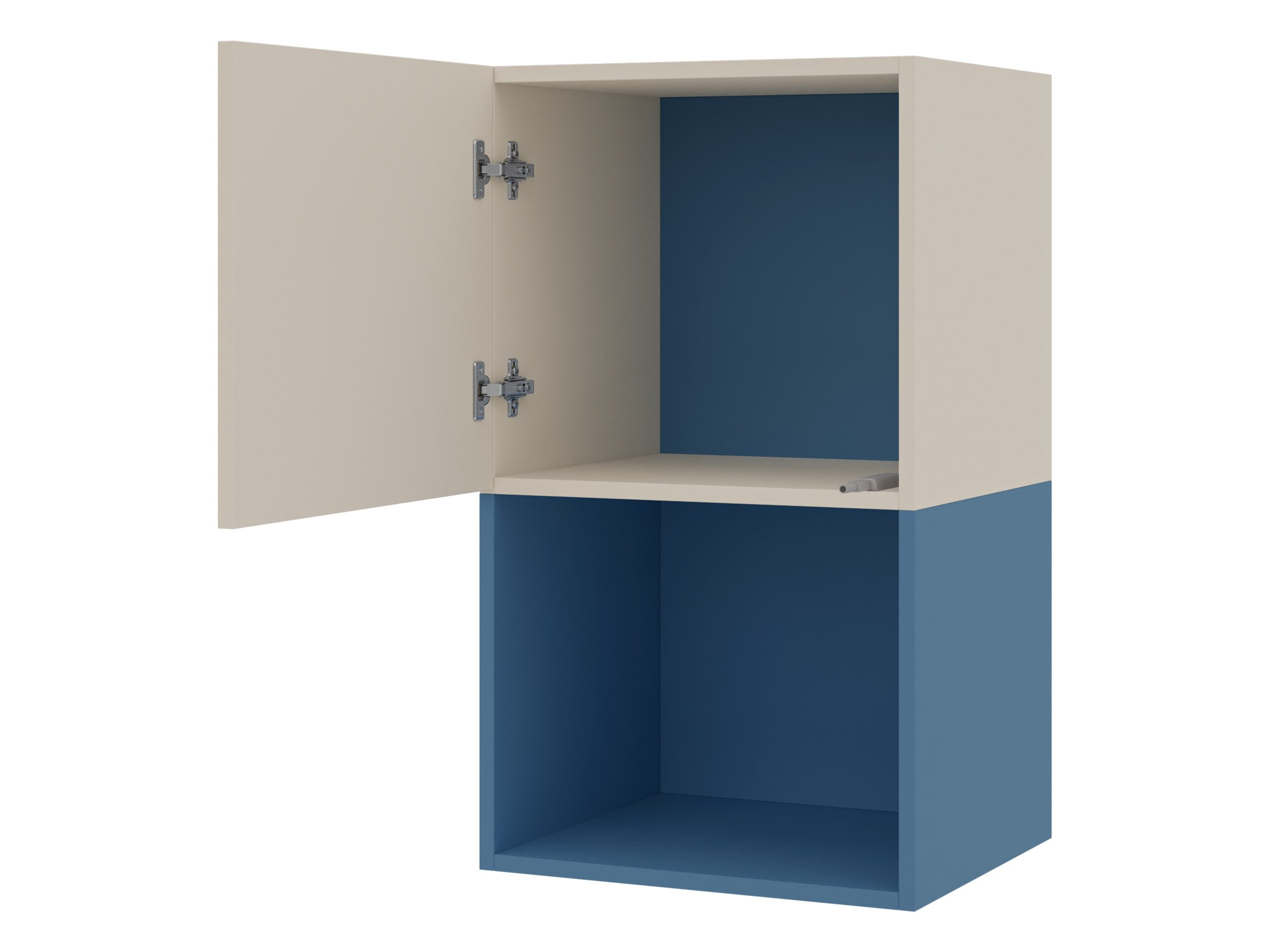 MIRJAN24 Hängeschrank Lorin LO14 (mit Drehtür) Push to open, Tür universell - Links / Rechts