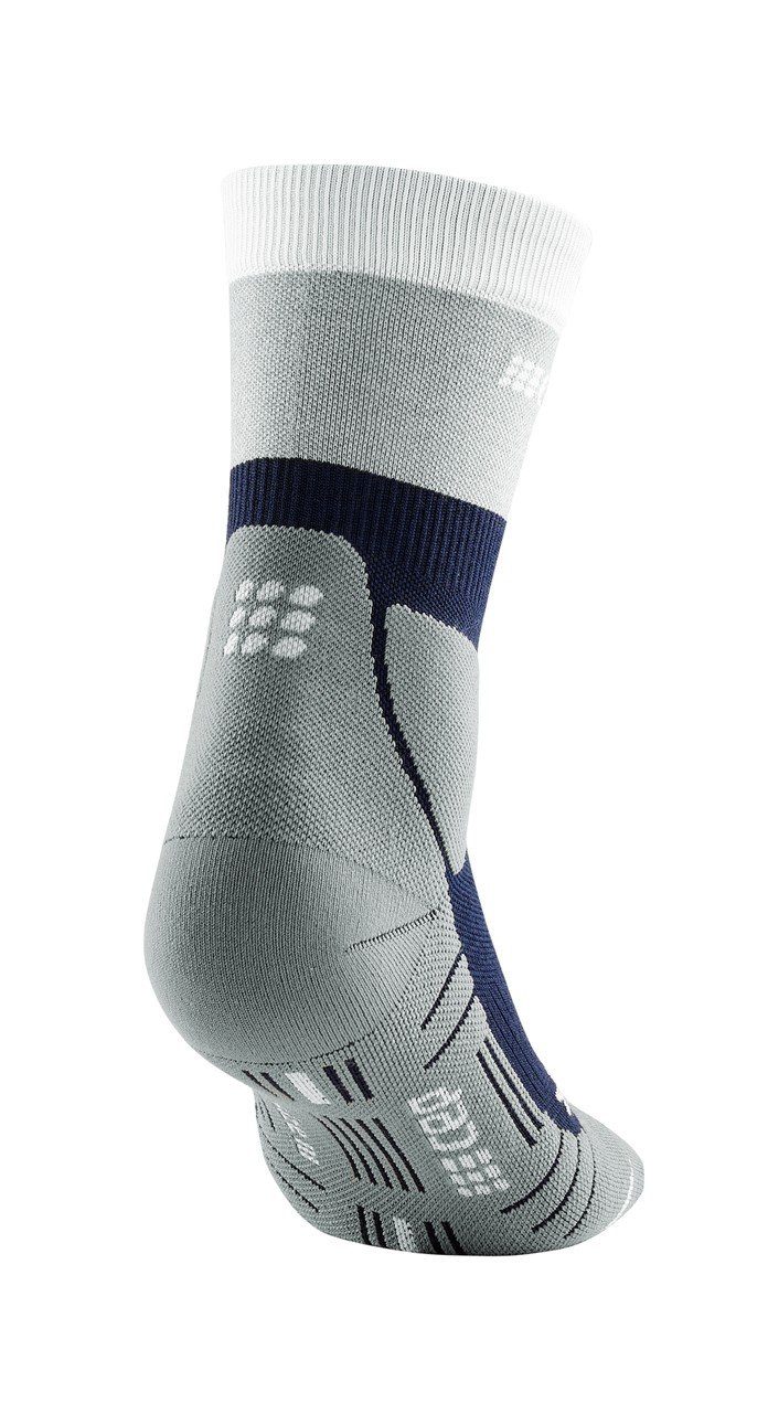 Sportsocken Merino Women CEP Hiking stonegrey/grey Light Cut Mid