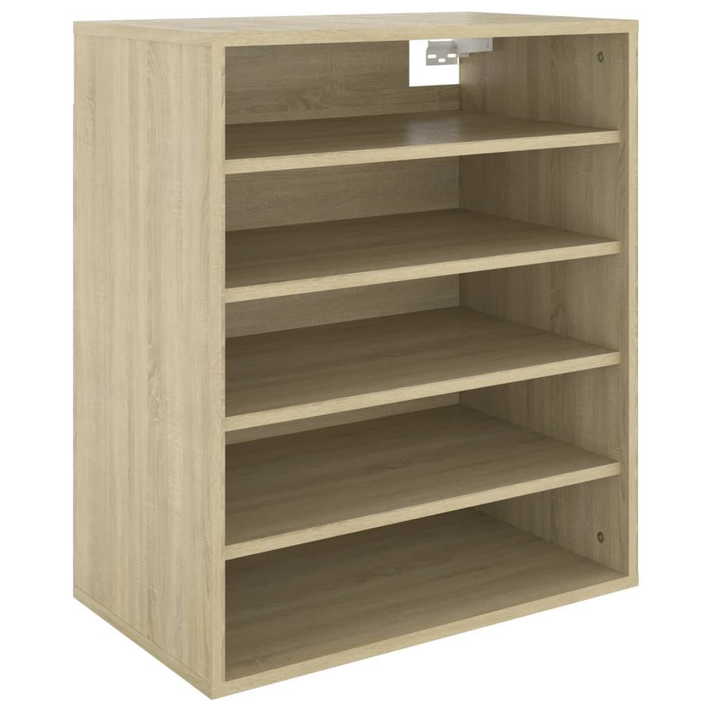 vidaXL Schuhregal Schuhschrank Sonoma-Eiche 60x35x70 cm günstig online kaufen