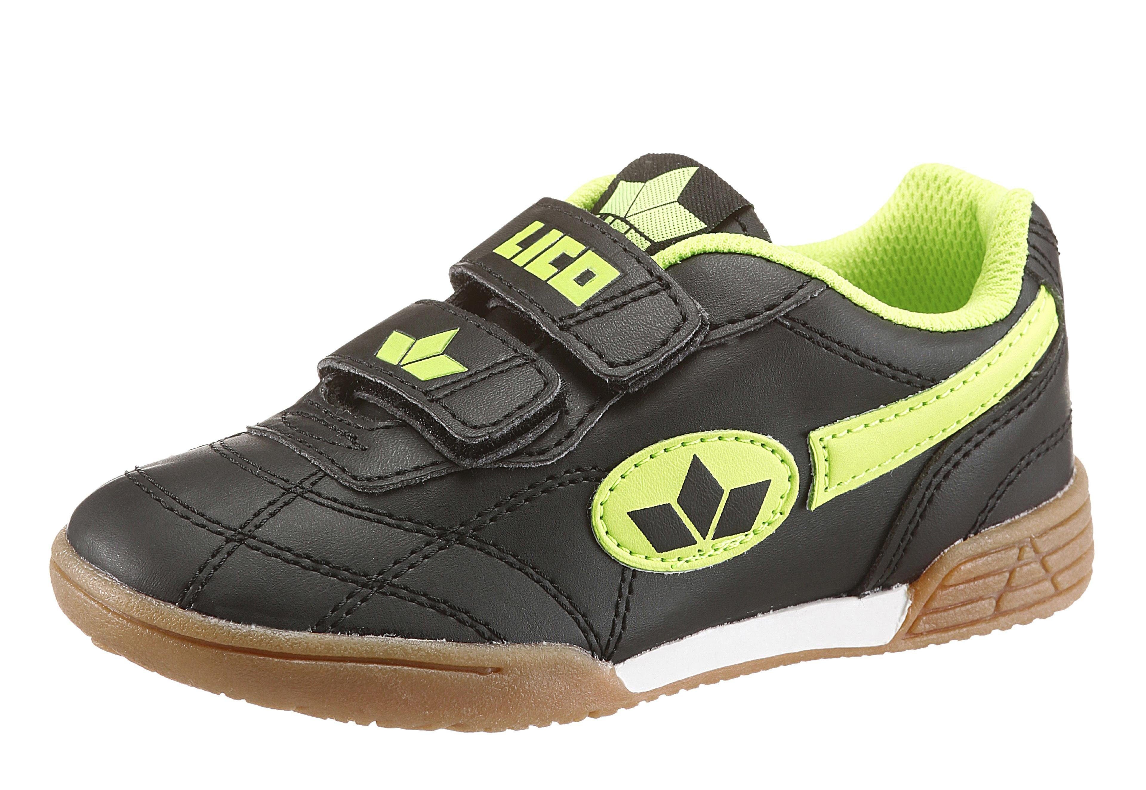 Lico Bernie V Sneaker für den Hallensport geeignet schwarz/lemon