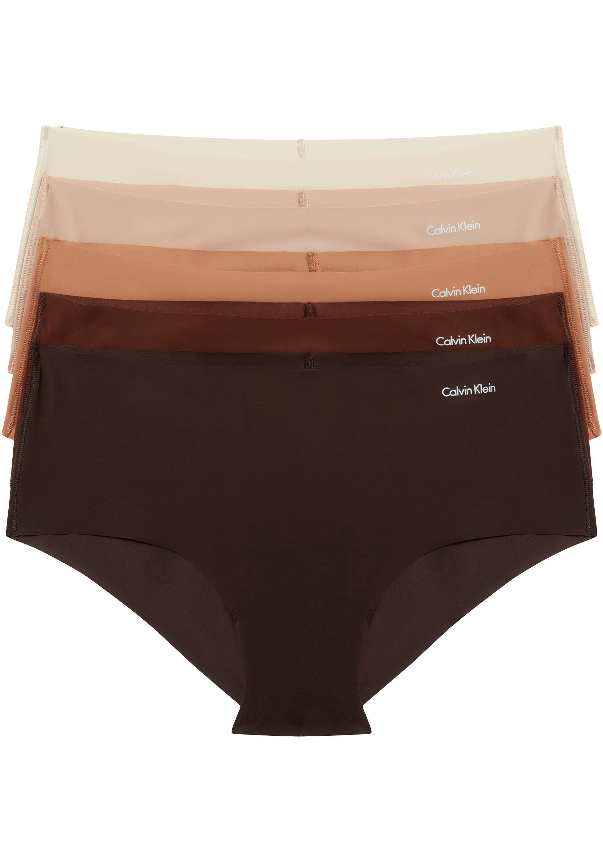 Bikinislip 5er-Pack) 5-St., mit Markenlabel 5PK Klein Calvin (Packung, Klein Calvin Underwear BIKINI