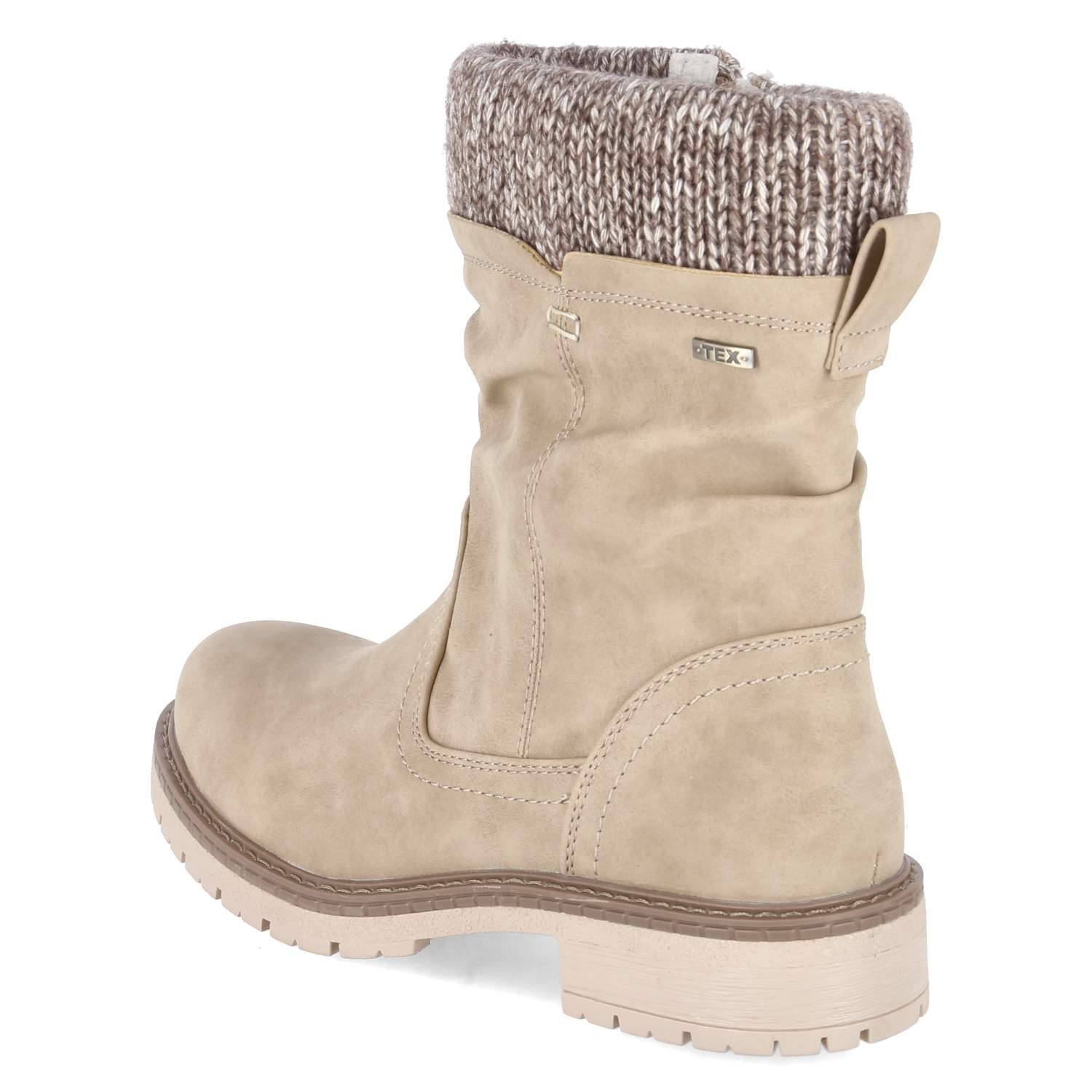 Jane Klain Jane Klain 254743000/328 Damen Textil & Synthetik hellbraun Winterstiefel
