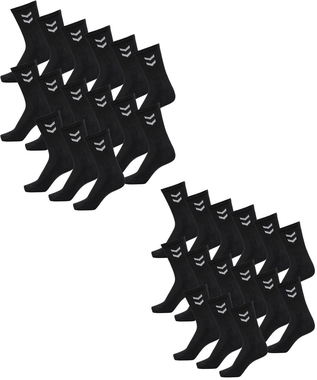 hummel Sportsocken Atmungsaktive Sportstrümpfe aus Baumwollmischung günstig online kaufen