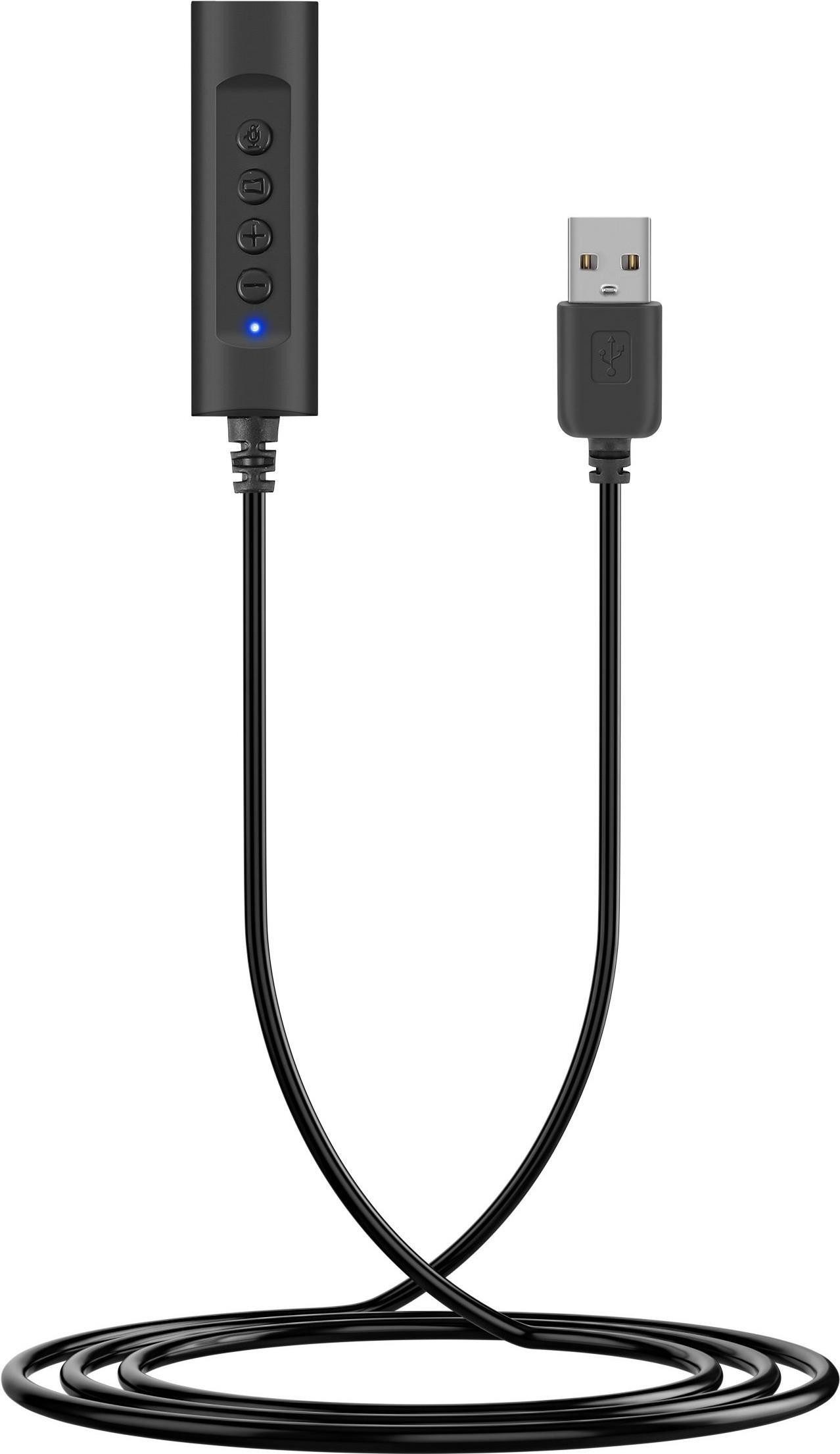 Equip EQUIP Audiokabeladapter USB-A->1X Klinkenbuchse 4pin St/Bu Audio-Kabel