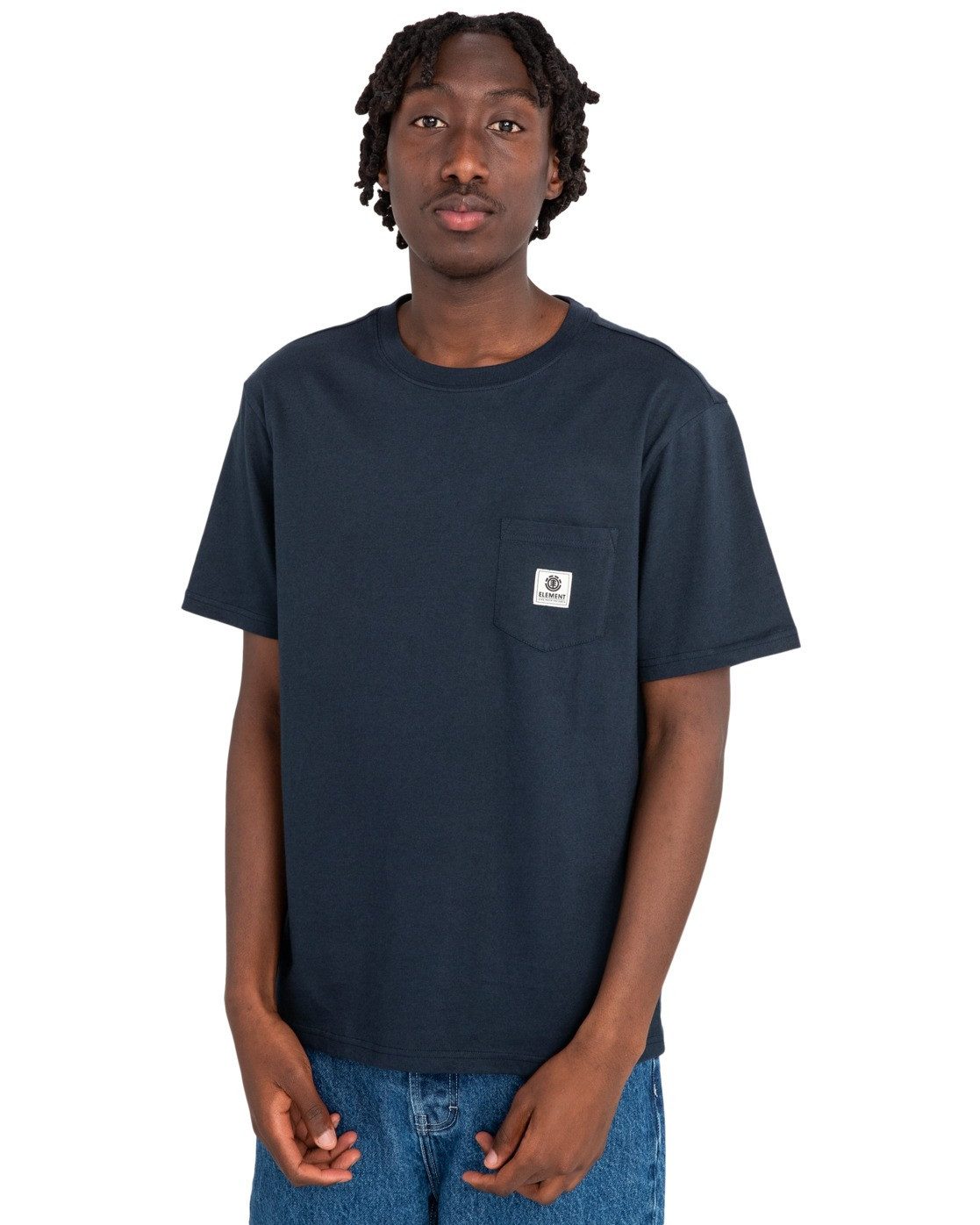 Element Rundhalsshirt Basic Pocket