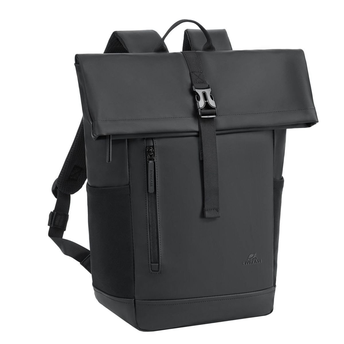Laptoprucksack 7826 Eden Rucksack ECO schwarz roll-top