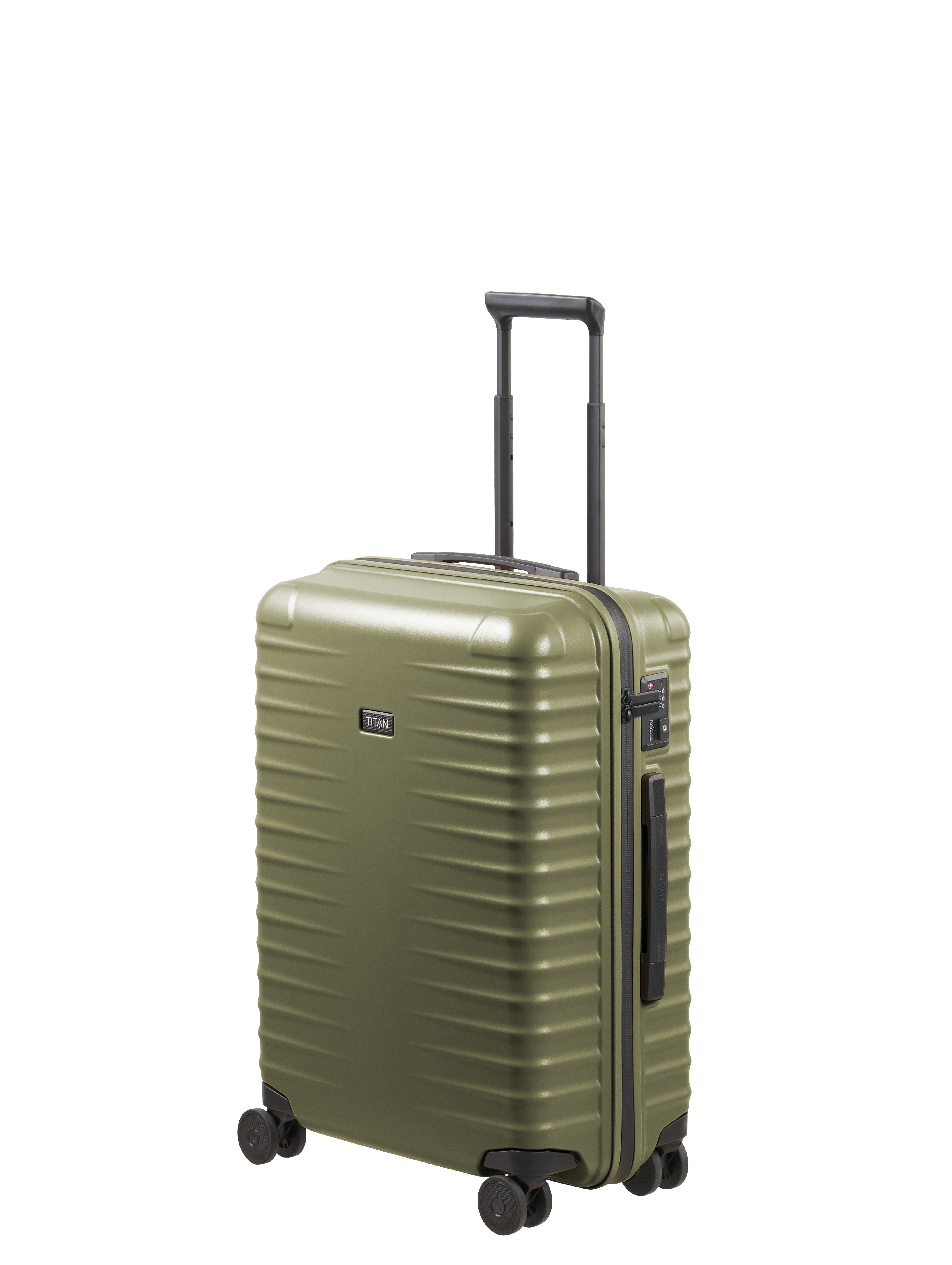 TITAN - Made in Germany Trolley UPGRADE Koffer Hartschale, 4 Rollen, mit kratzresistenter Oberfläche und cleverer Innenaufteilung Größe M