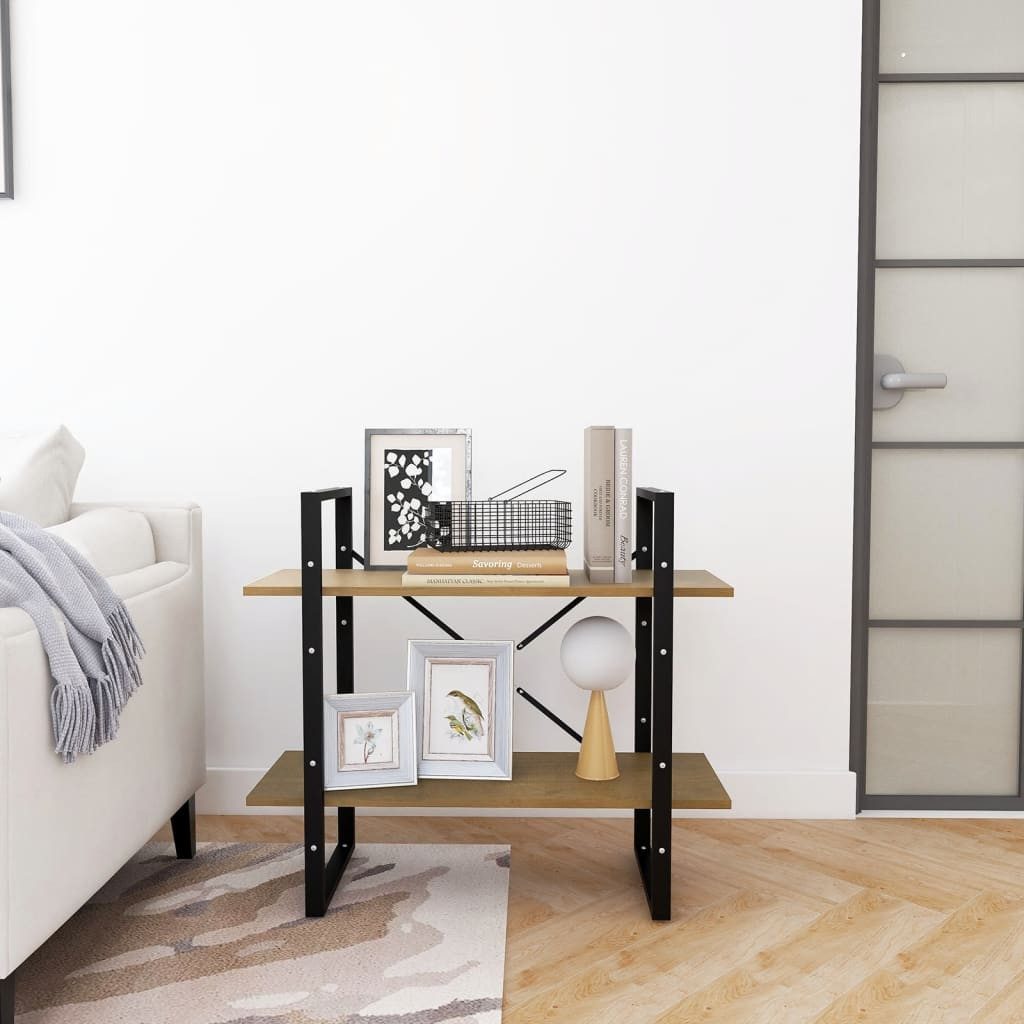 vidaXL Bücherregal Bücherregal 2 Fächer 80x30x70 günstig online kaufen