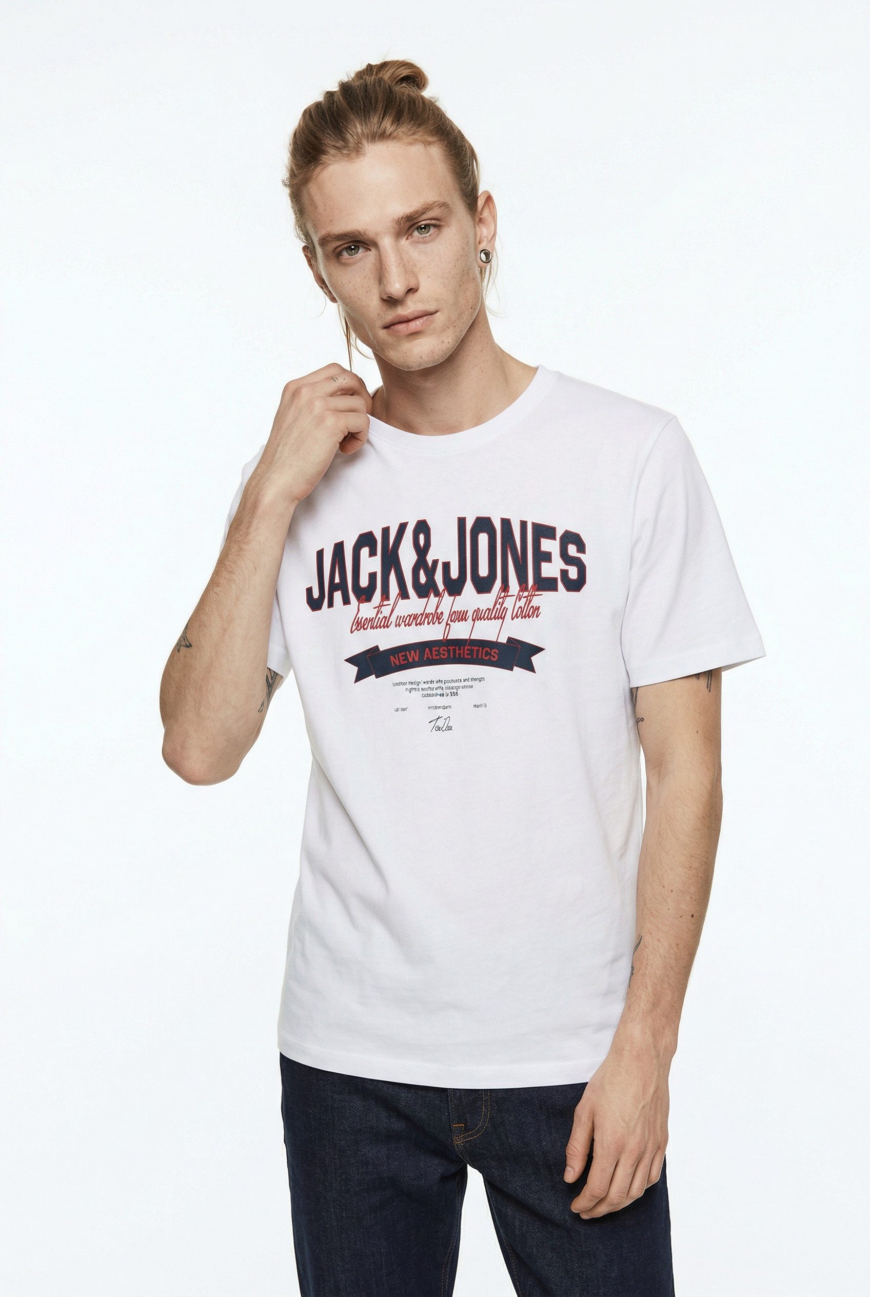 Rundhalsshirt JJELOGO TEE SS O-NECK 2 COL SS26 SN PLS