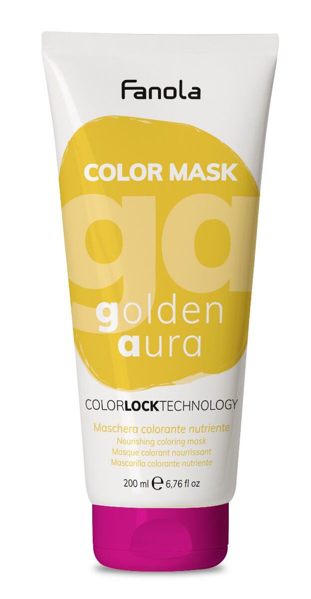 Fanola Haarfarbe Fanola Fanola Color Masker Golden Aura 200ml Golden Aura
