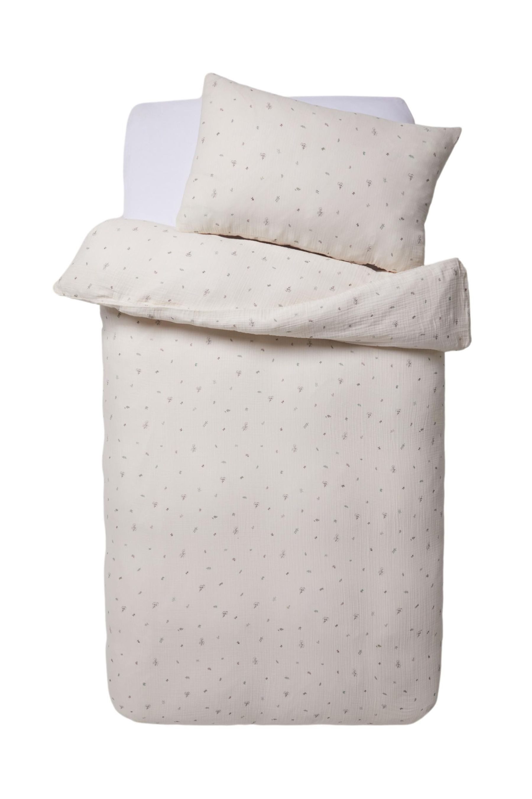 Next Bett-Set Bettgarnitur aus Baumwoll-Musseline, Knitteroptik, günstig online kaufen
