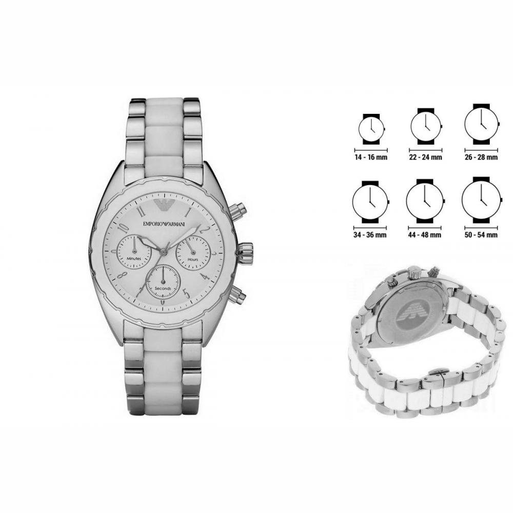 Giorgio Armani Quarzuhr »Armani Damenuhr AR5940 Ø 42 mm Armbanduhr Uhr«