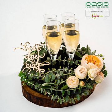 Oasis Schaumgummi OASIS® BLACK IDEAL Design Ring - 4,5 x 30 cm Ø
