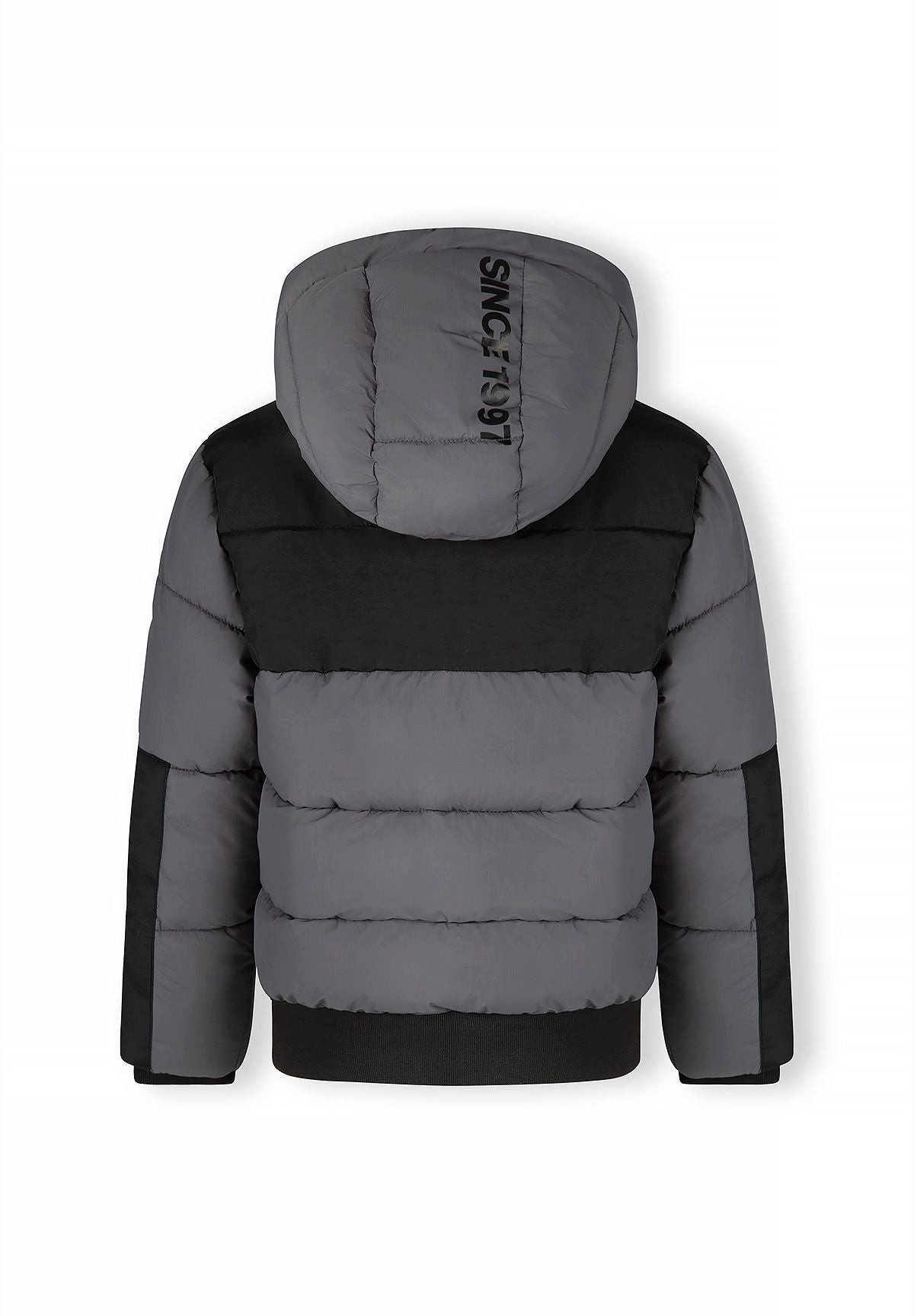 MINOTI Winterjacke für Jungen mit Fleecefutter Kontrasteinsätze – Bild 3 von 5