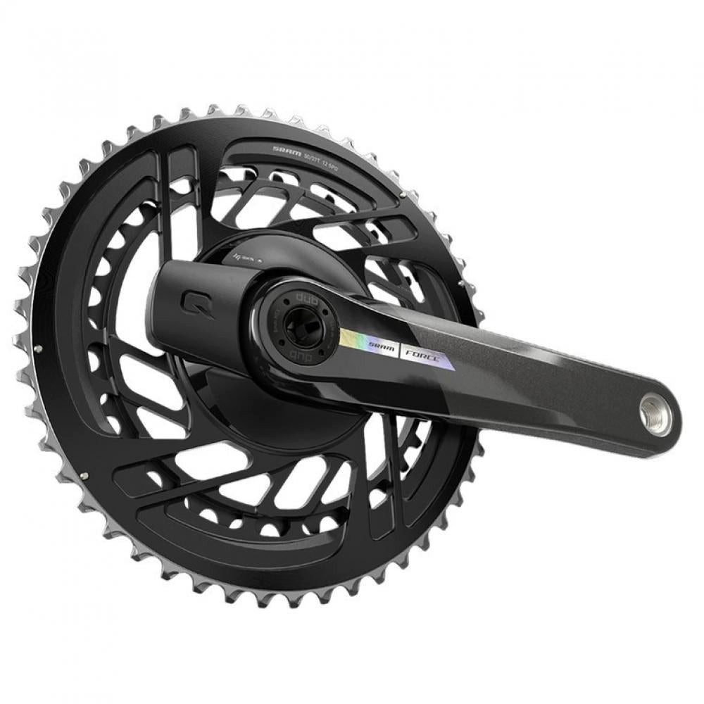 SRAM Fahrradkurbel SRAM Force AXS Powermeter Kurbel 33/46Z 172,5mm DUB - präzise Performa