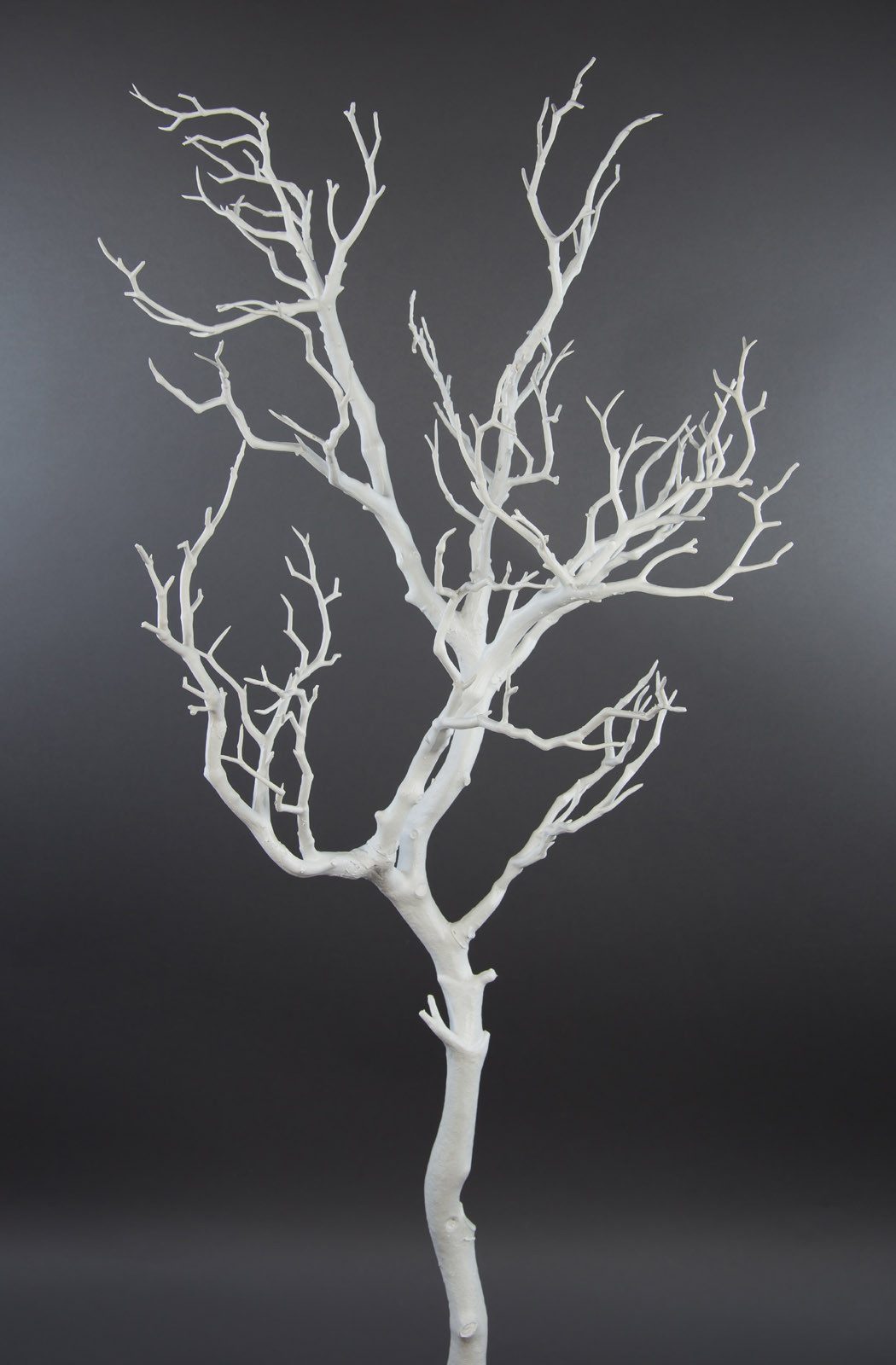 Kunstzweig Dekoast / Dekozweig YF künstlicher Ast Zweig Kunstast, Seidenblumen Roß, Höhe 95 cm, Weiß