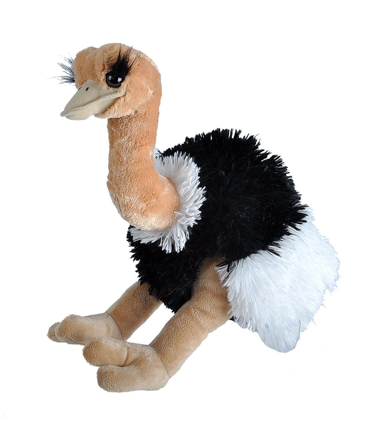 WILD REPUBLIC    Kuscheltier Strauß 30 cm sitzend Plüschstrauß