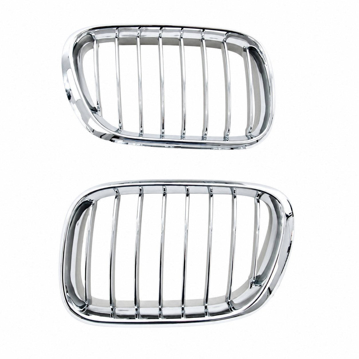 LLCTOOLS Frontstoßstange Sport Kühlergrill Passend für BMW X5 E53 99–03 Chrom