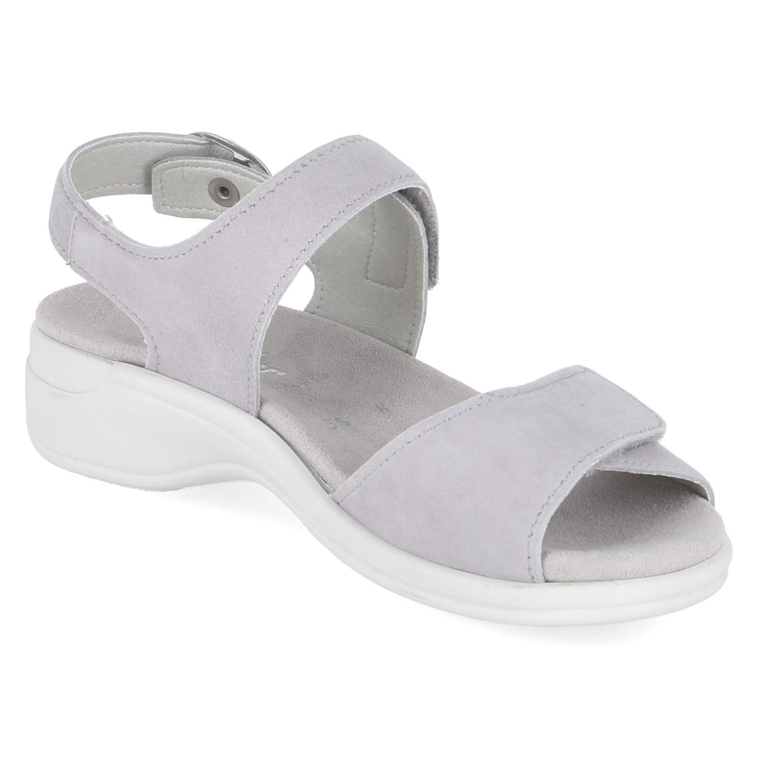 Semler Semler H1285042/015 SP Damen Rauleder grey Sandalette