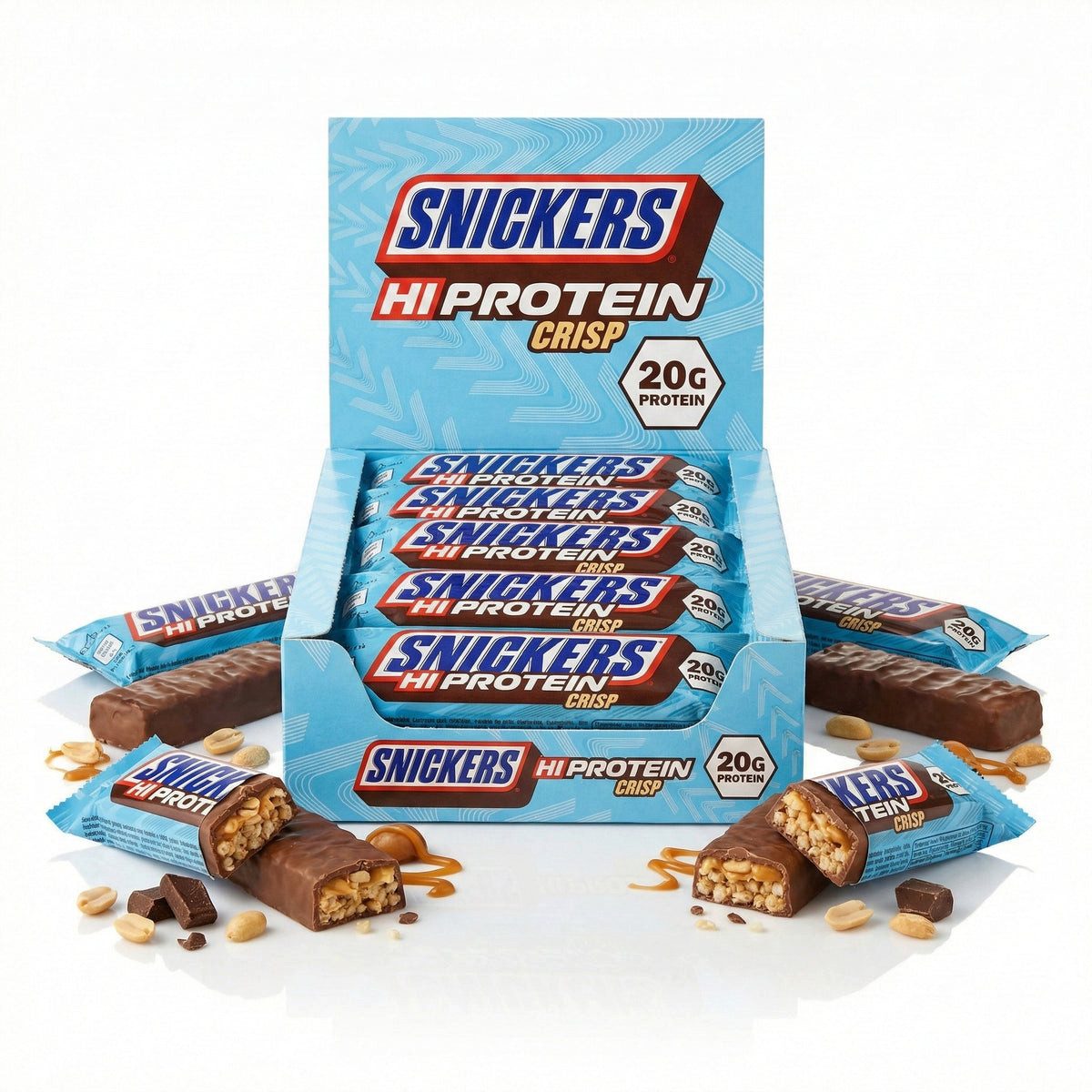 Snickers Snickers Crisp Protein Bars Riegel, 12 er 660 g