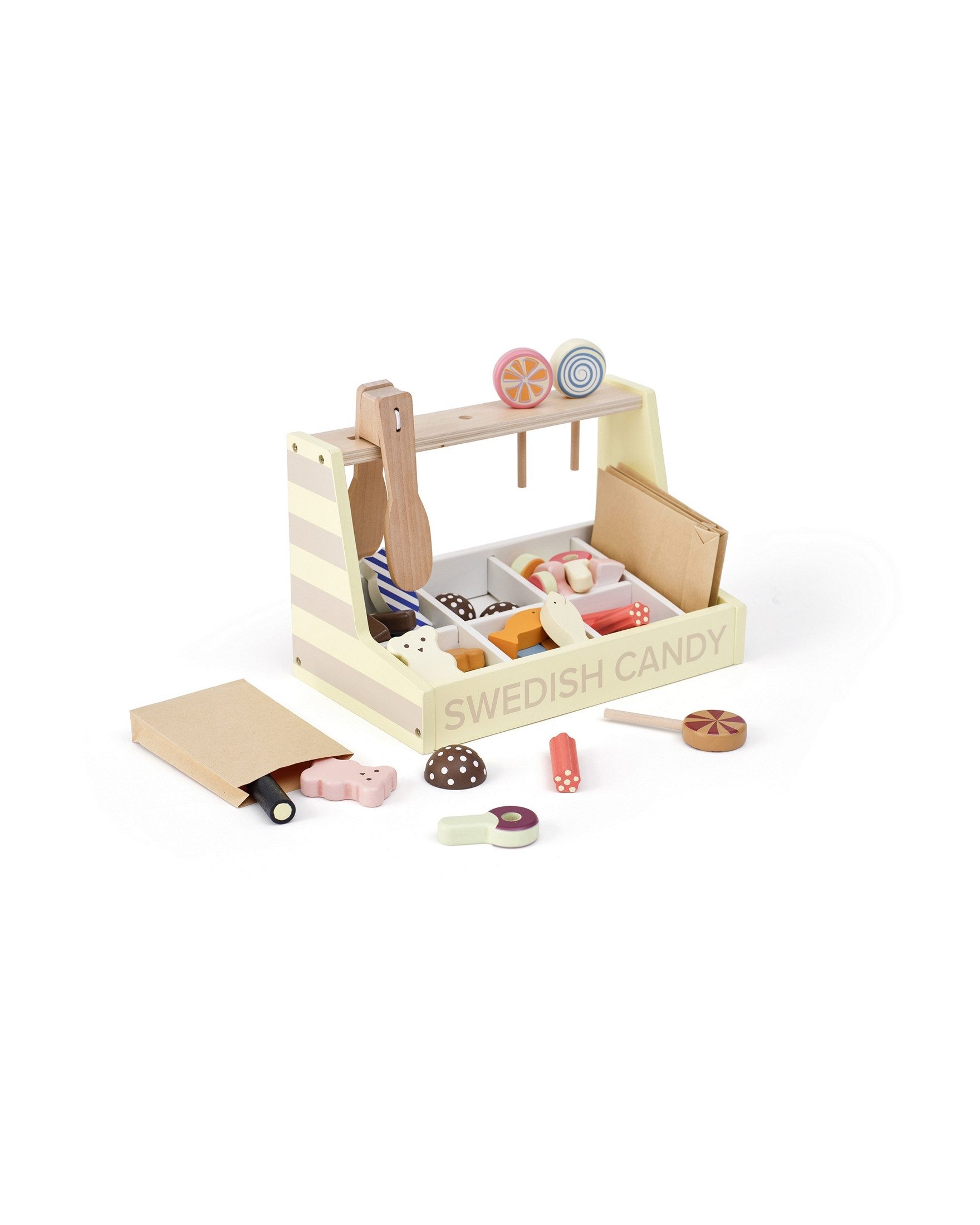 Kids Concept Spielküche Kids Concept Süssigkeiten-Shop - ab 2 Jahre - 25x14,5x16cm MDF, Birken-Sperrholz, aus Holz