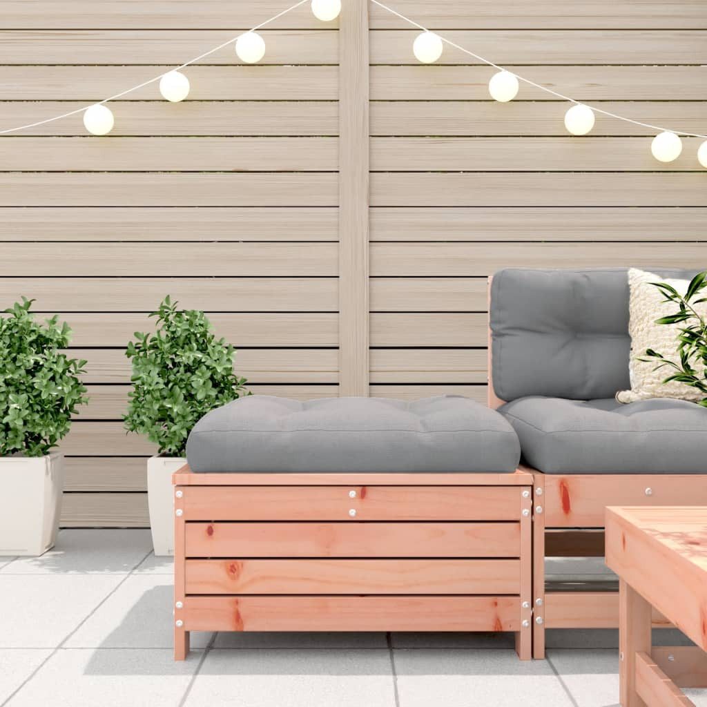 vidaXL Sofaelement Gartenhocker 62x63,5x32 cm Massivholz günstig online kaufen