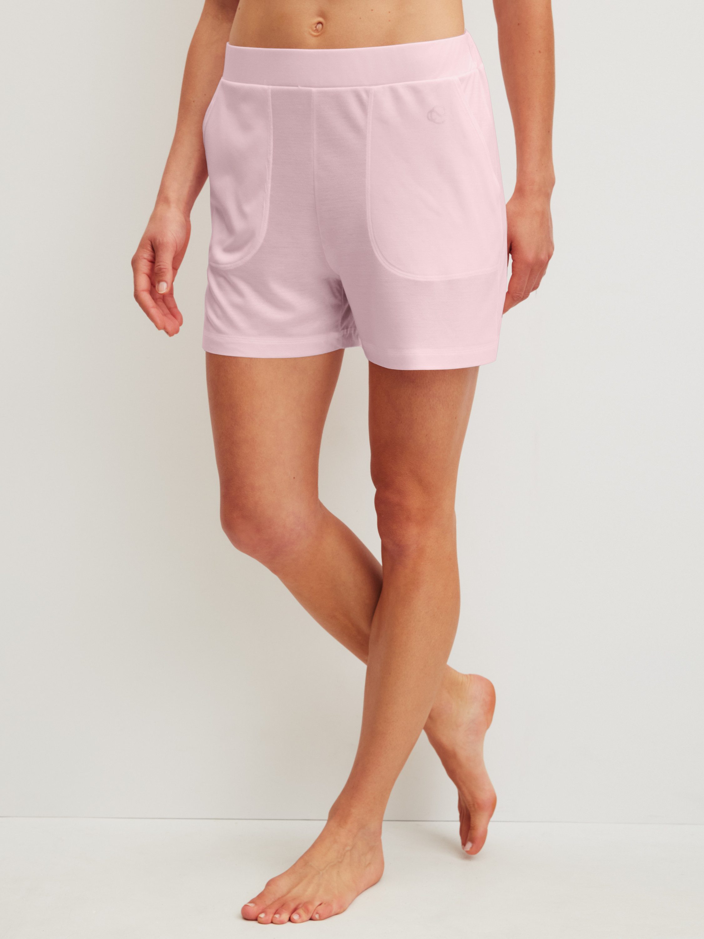 CALIDA Pyjamashorts DEEPSLEEPWEAR Cooling Damen (1-tlg) luftig und temperaturausgleichend, mit breitem Softbund