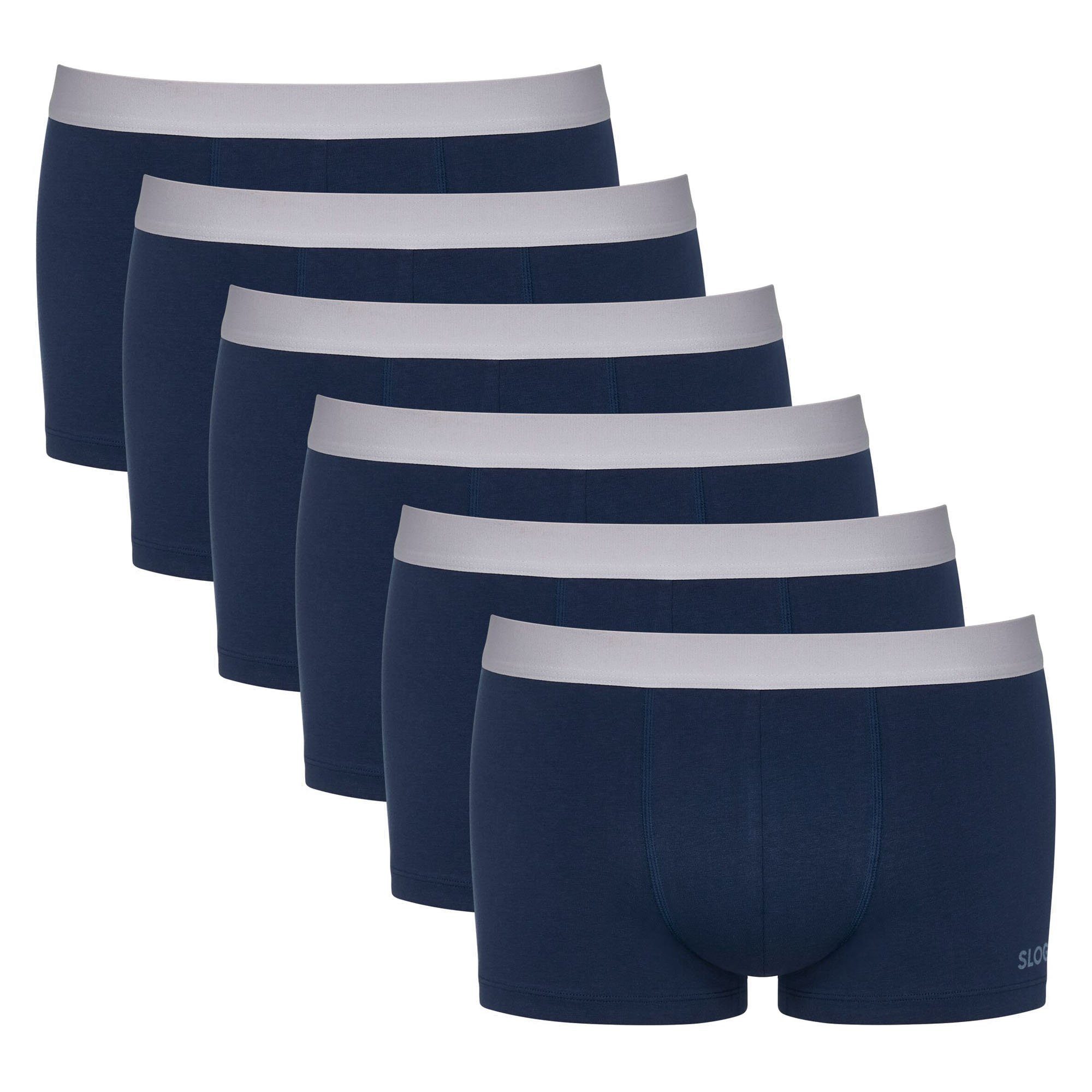 sloggi Boxer Herren Boxershort 6er Pack günstig online kaufen