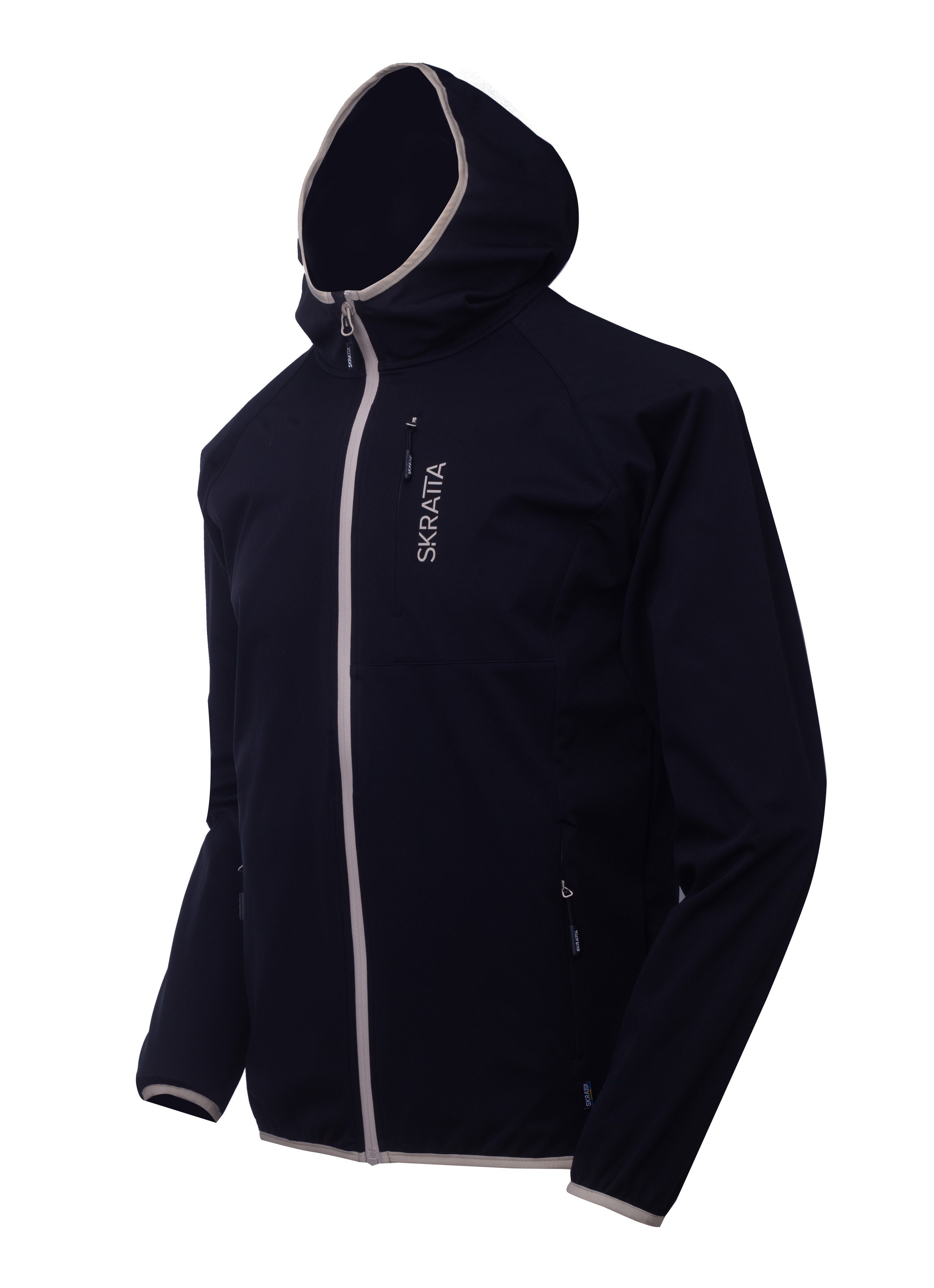 Skratta Softshelljacke mit Kapuze Herren Wanderjacke günstig online kaufen