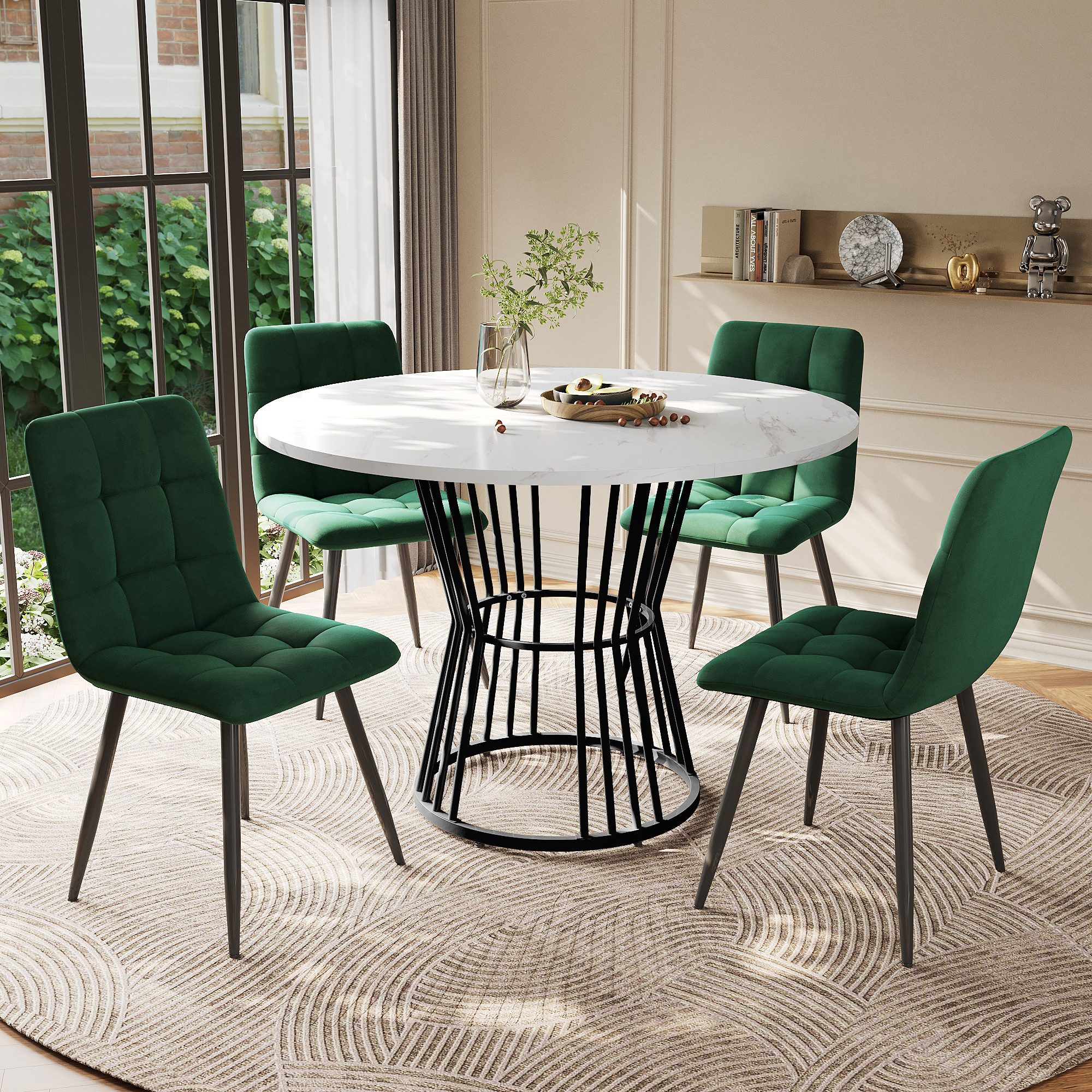HAUSS SPOLE Essgruppe 5-teilig Esstisch mit günstig online kaufen