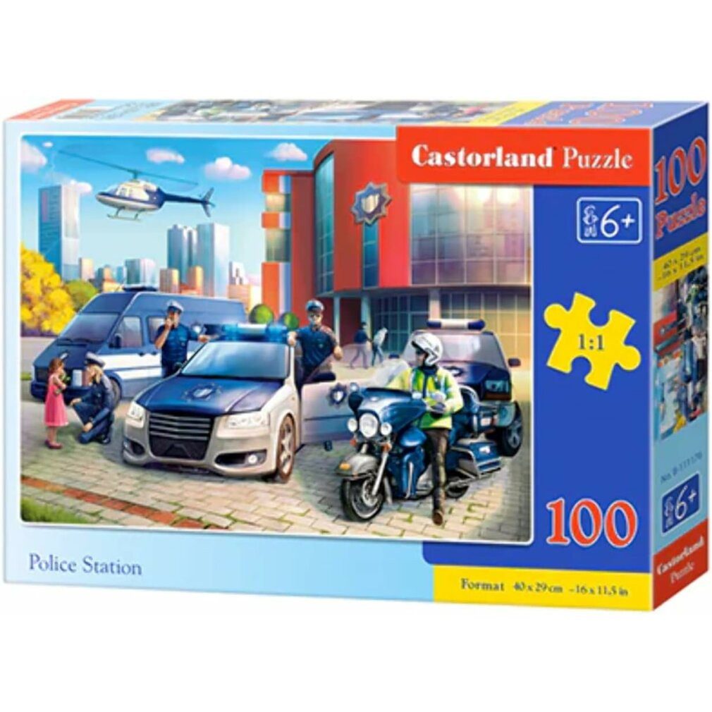 Puzzle Puzzle Polizeistation 100 Teile