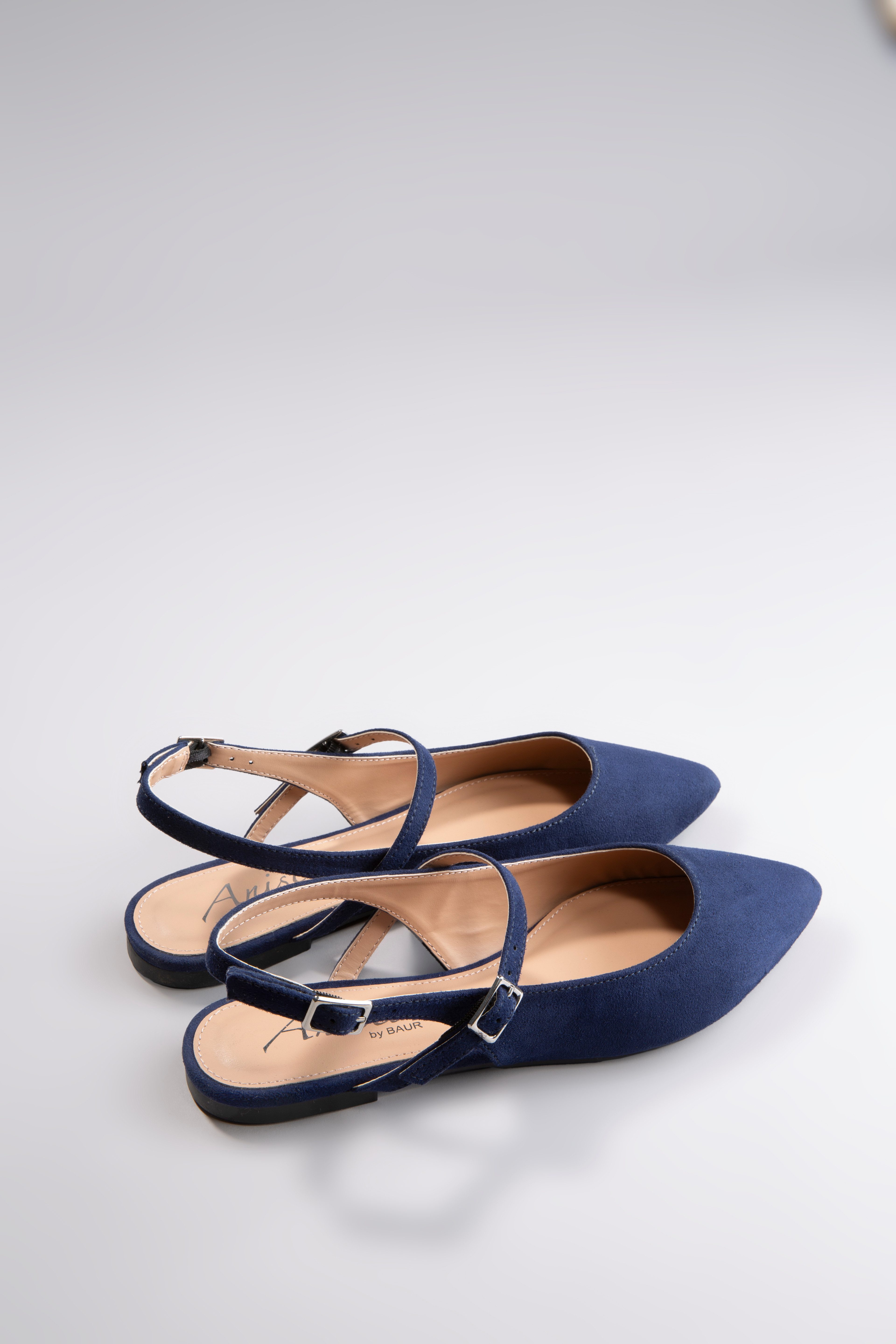 Aniston SHOES Slingpumps, Flat, Sommerschuh, Riemchensandale günstig online kaufen