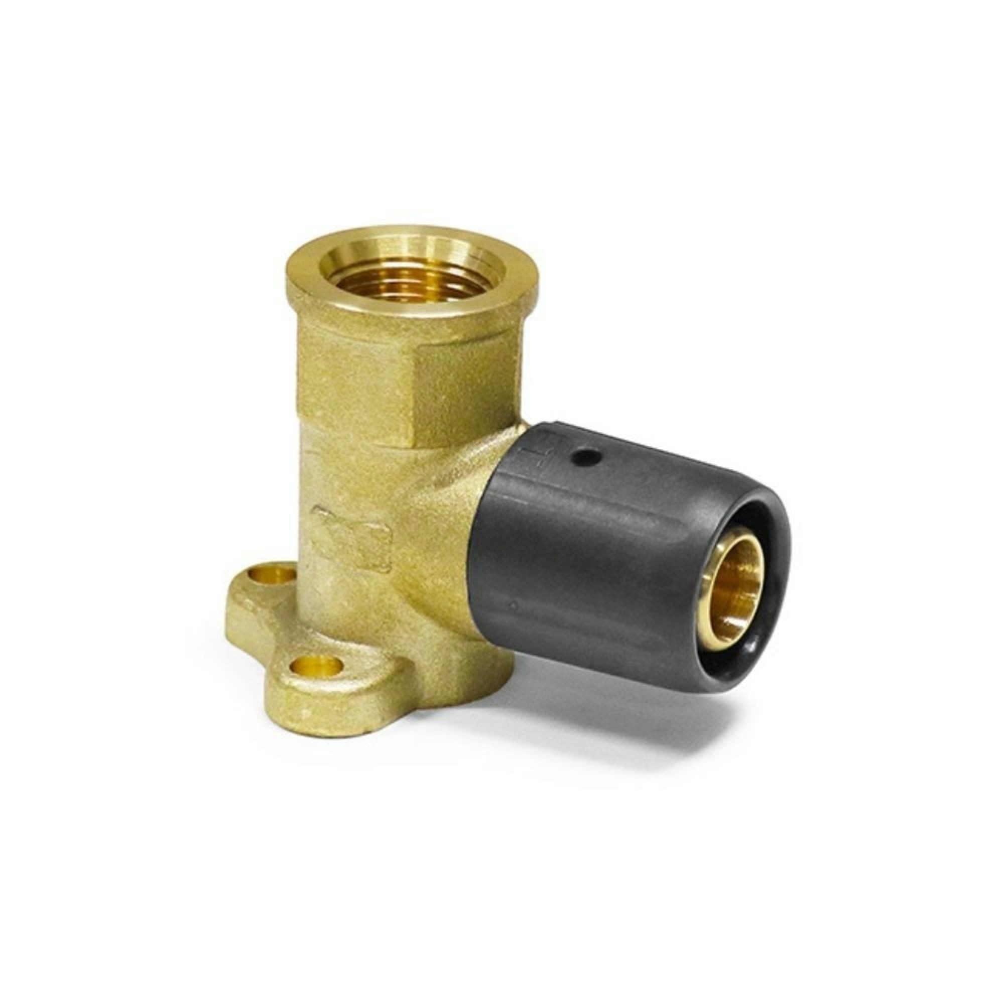 PipeTec Deutschland Steckfitting Steckfitting Wandwinkel 20 x 2 - 1/2" - 52 mm