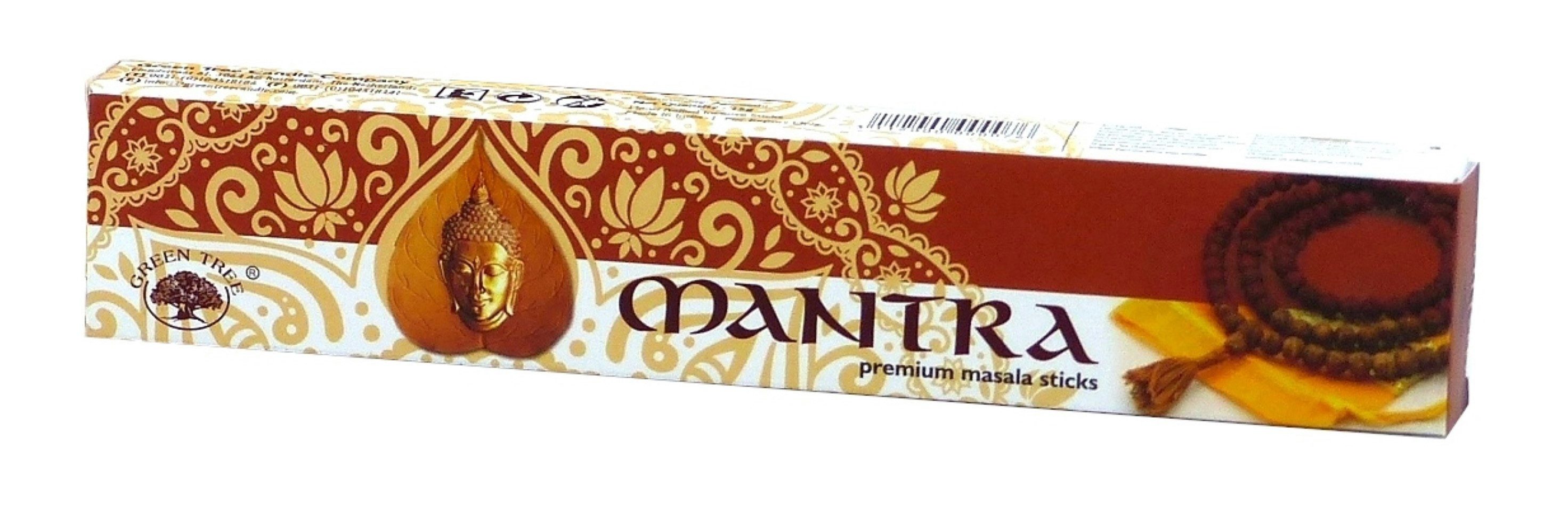 Green Tree Räucherstäbchen Green Tree Incense "Mantra" 15gr.