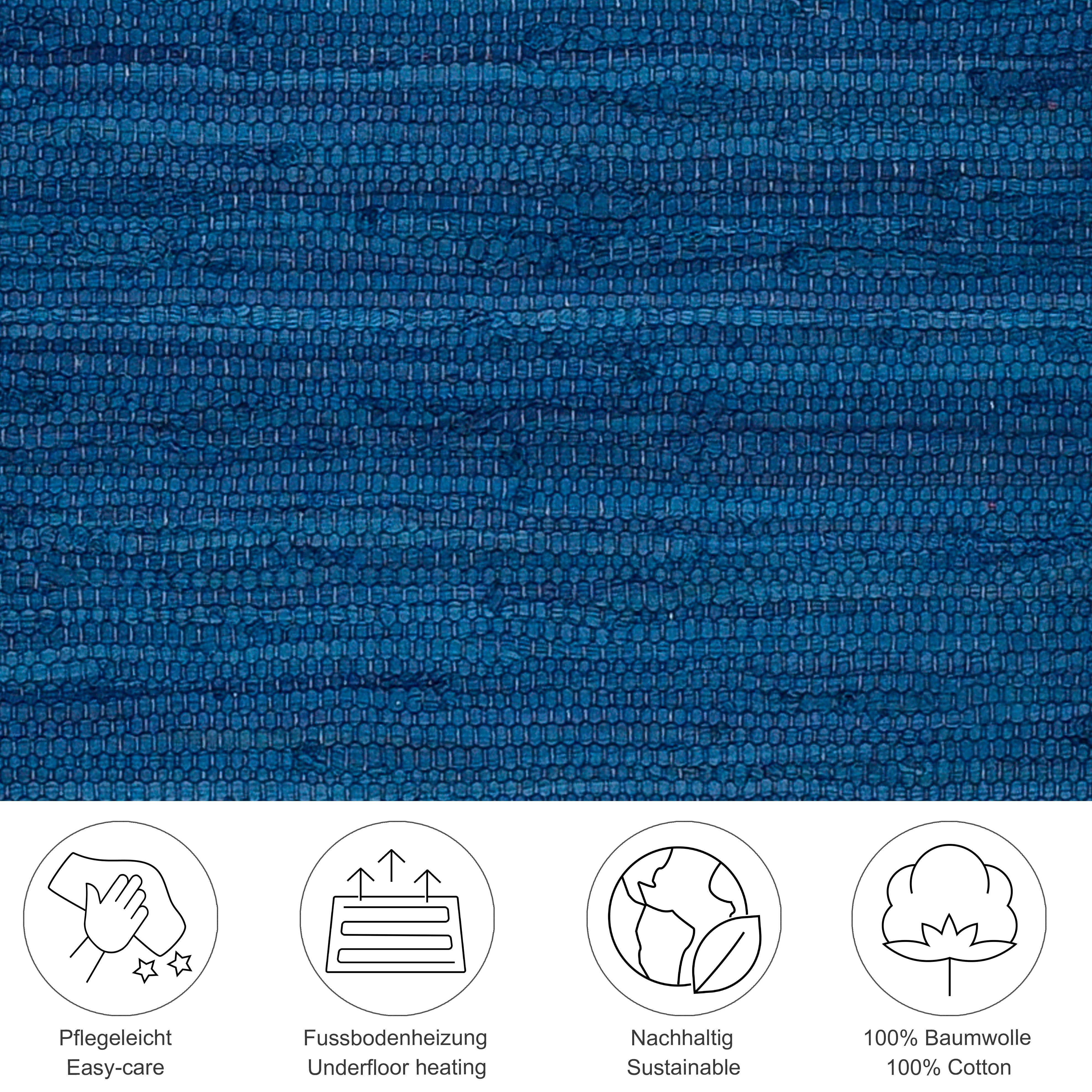 THEKO Teppich Happy Cotton, rechteckig, Höhe: günstig online kaufen