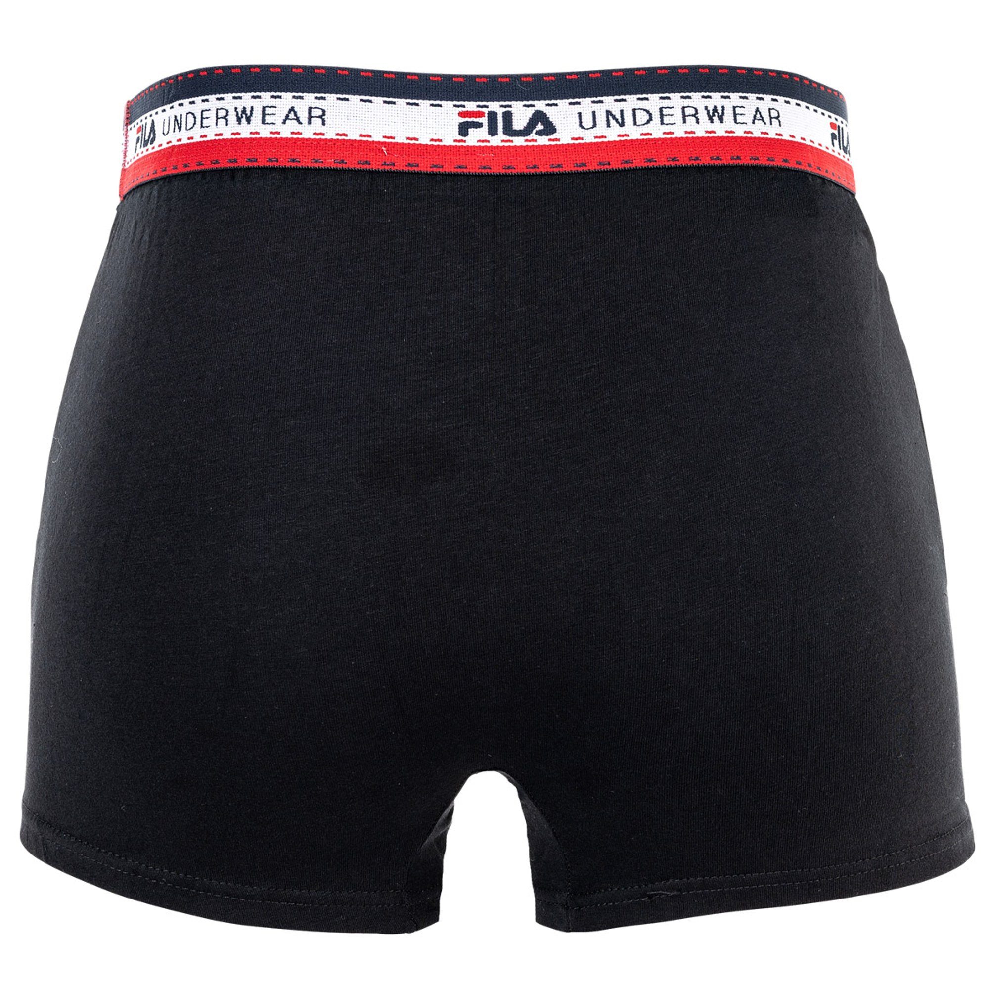 Fila Boxer Herren Boxershort 4er Pack Baumwollmischung (Packung, 4er Pack)