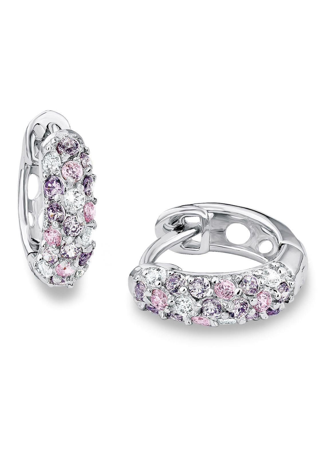 Prinzessin Lillifee Paar Creolen, mit Zirkonia (synth)