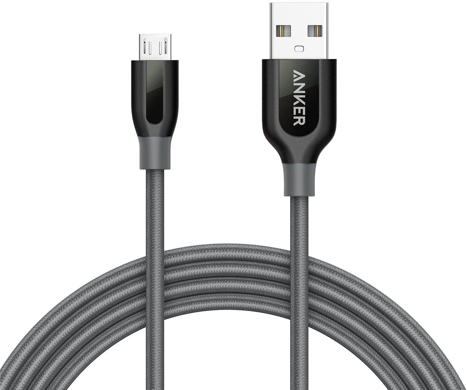 Anker Powerline+ USB-Kabel, (180 cm), Micro USB Kabel