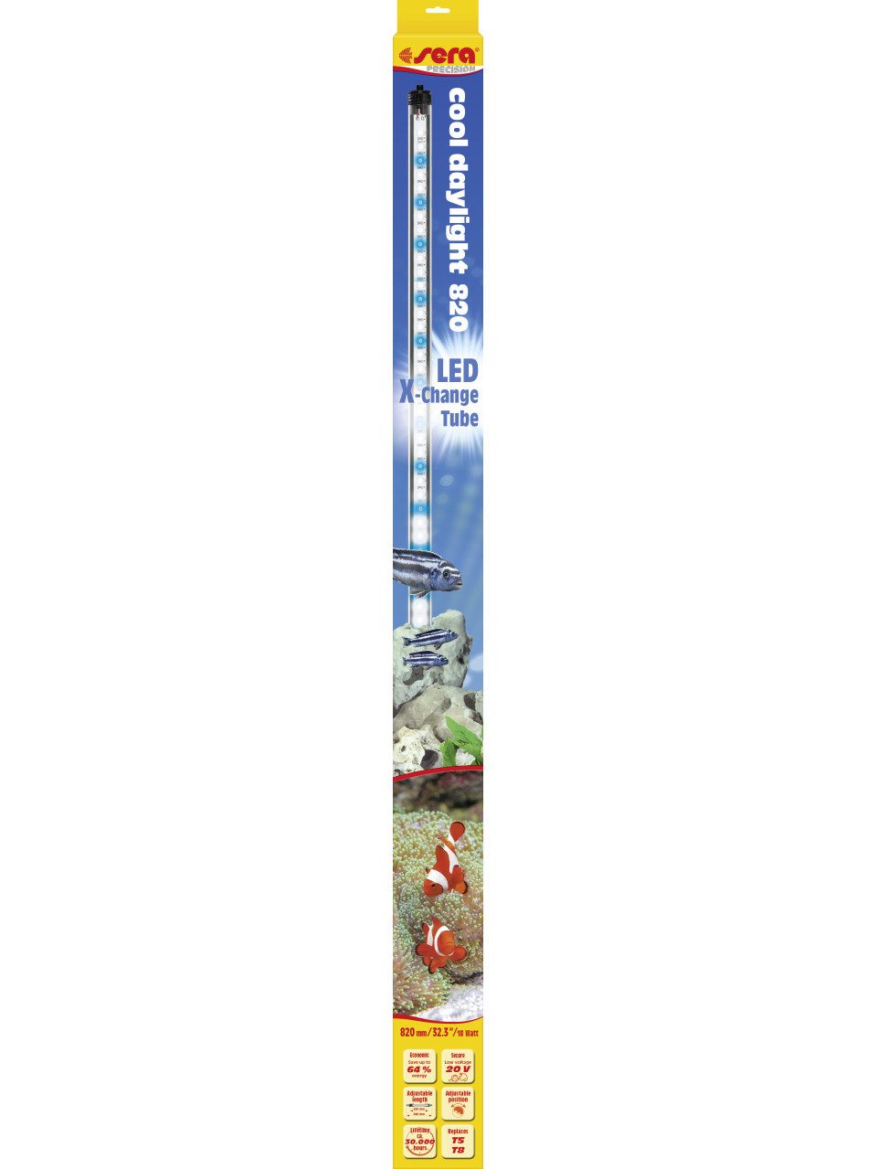 Sera LED Aquariumleuchte Sera Aquarium-Beleuchtung LED X-Change Tube cool