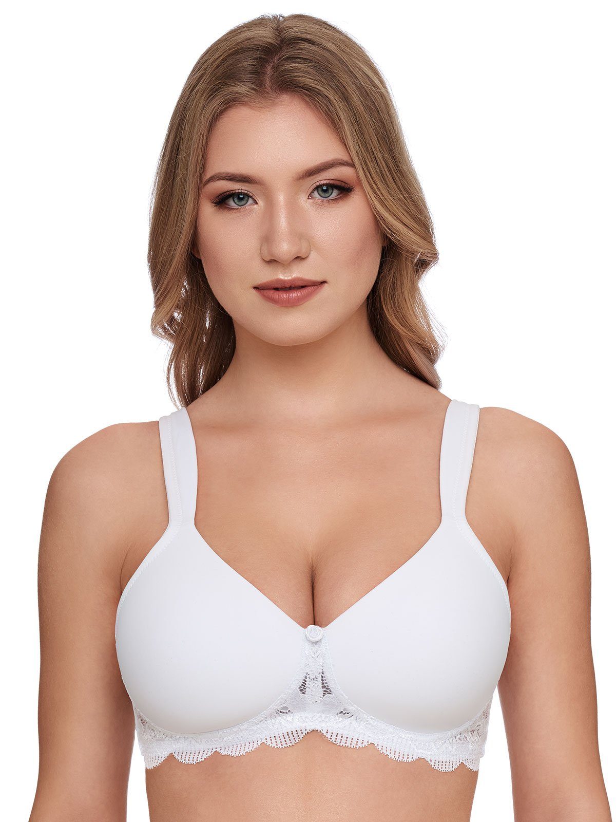 Susa Schalen-BH Schalen BH ohne Bügel Latina (Stück, 1-tlg) -