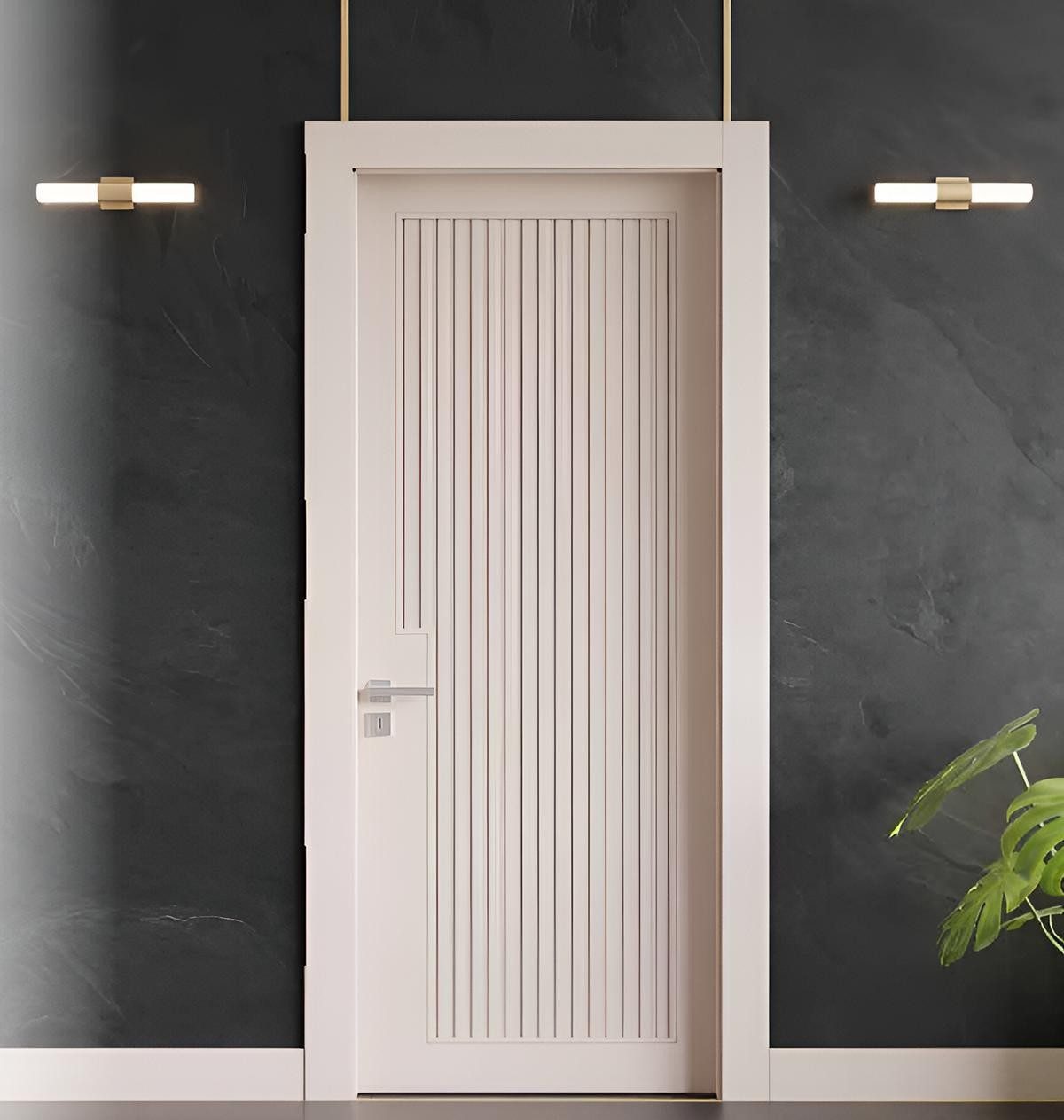 Xlmoebel Zimmertür Beige Designer Innentüren - Hochwertige Sicherheitstüren, Made in Europa