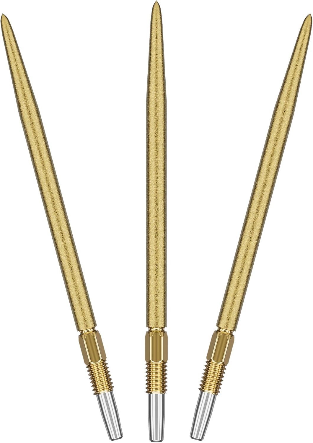 TARGET DARTS Dartpfeil 2 Set / 6 Stück Swiss Point SLK Luke Littler Dartspitzen 42MM - Gold