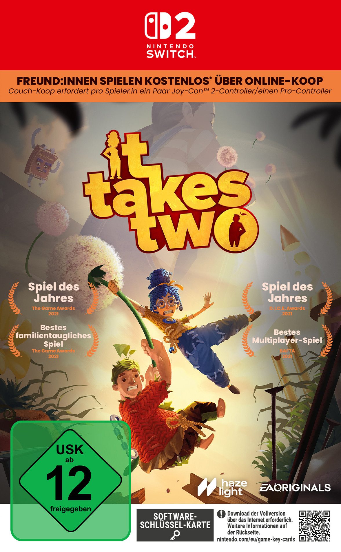 Switch 2 It takes Two (Code in a Box), Nintendo Switch 2