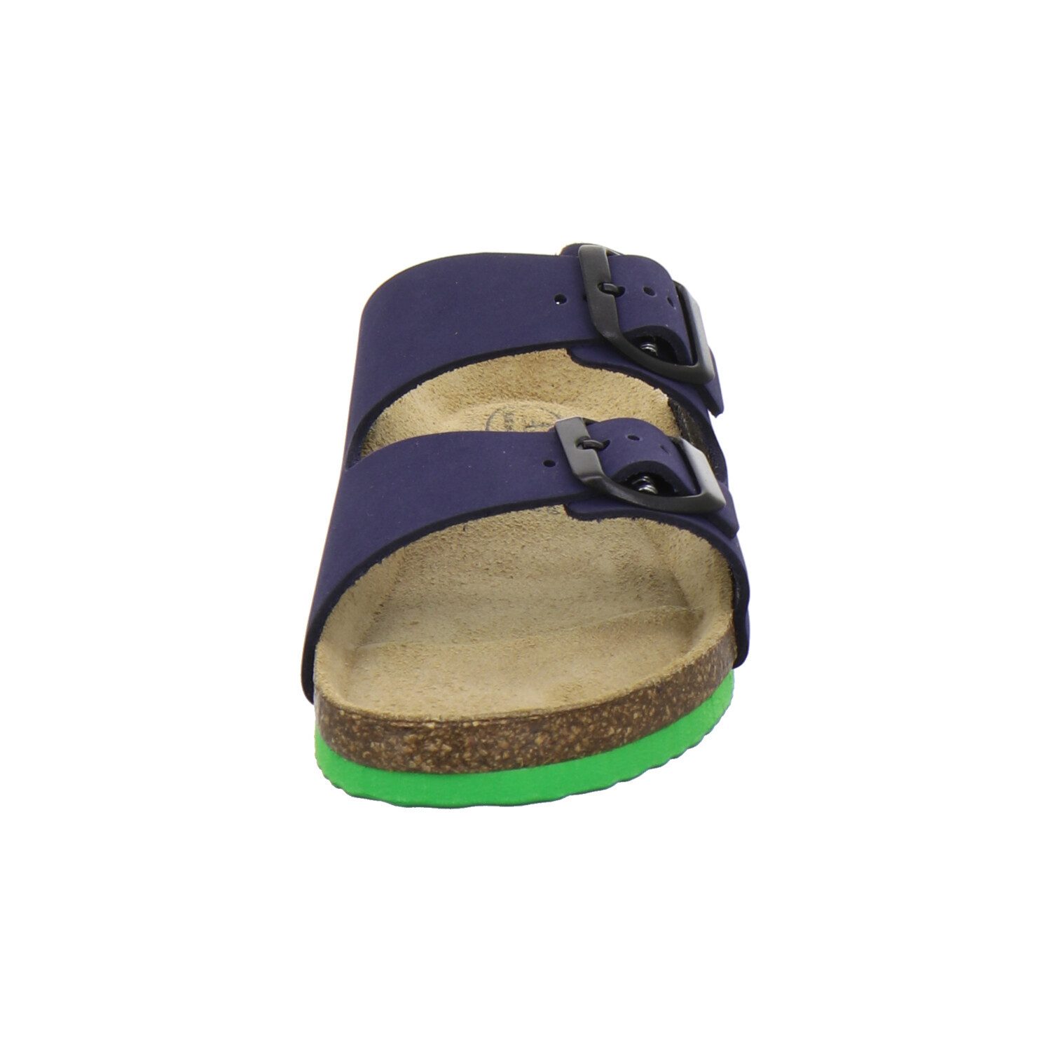 AFS-Schuhe 110047 Zweischnaller Pantolette für Jungen und Mädchen aus Leder