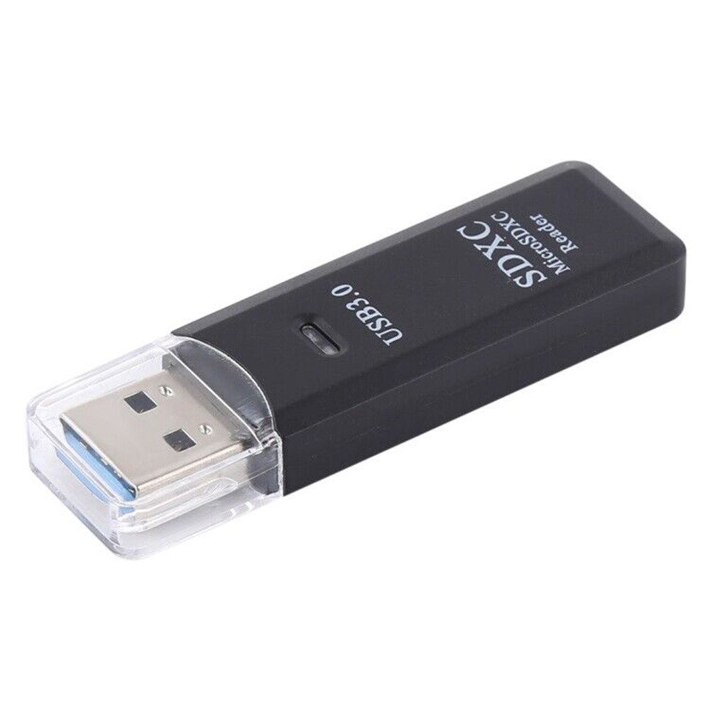 SpionProfi Speicherkartenleser USB 3.0 Kartenleser Stick Kartenlesegerät Micro SD SDHC XC Adapter, USB 3.0 Kartenleser für Micro SD, SDHC, SDXC und SD Speicherkarten