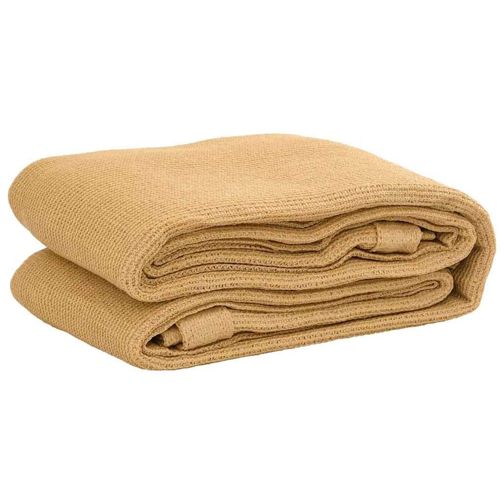 vidaXL Zeltteppiche Zeltteppich Sandfarbe 250x400 cm günstig online kaufen