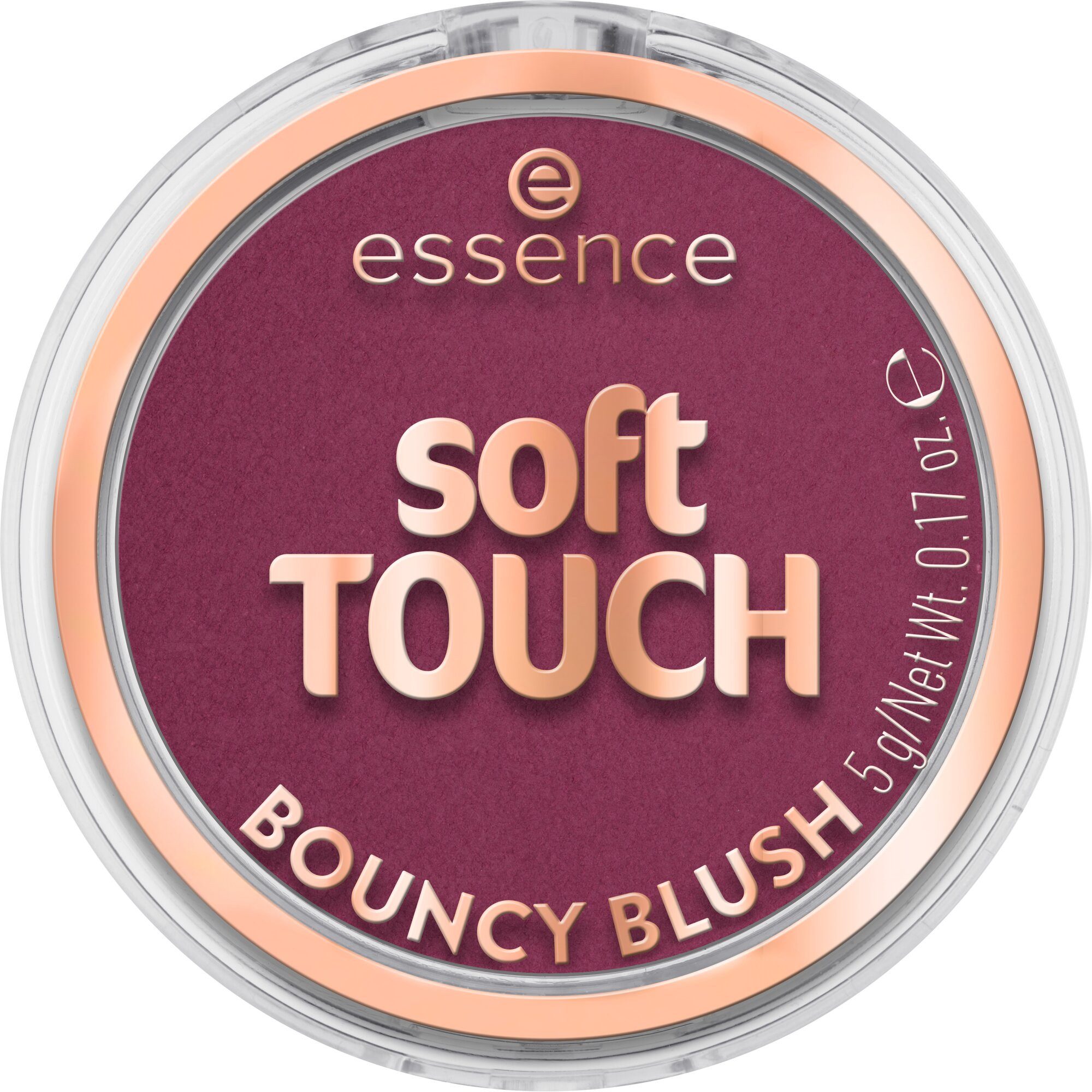 Essence Rouge SOFT TOUCH BOUNCY BLUSH, 3-tlg., mittlere Deckkraft, langanhaltend, mattierend, alle Hauttypen
