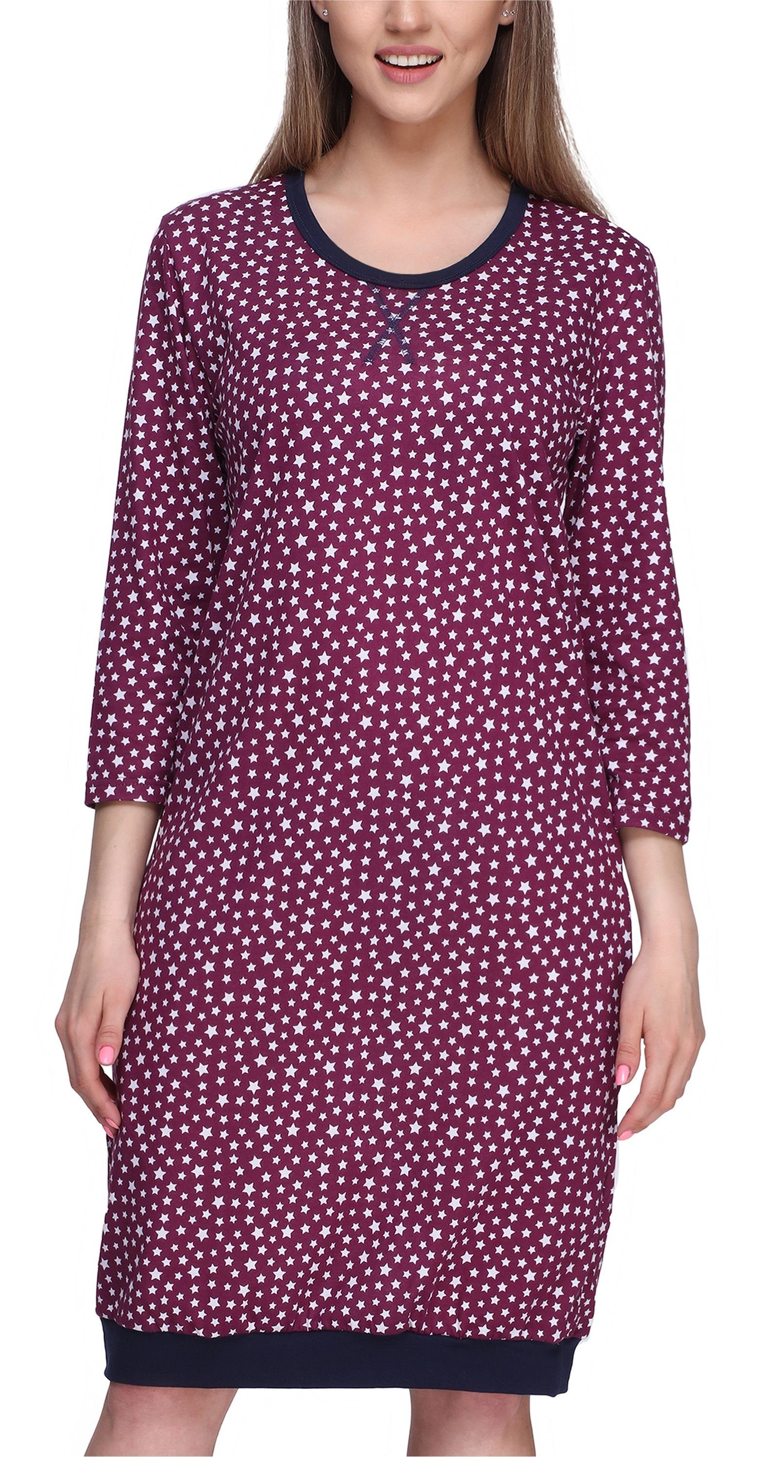 Merry Style Nachthemd Damen Nachthemd MS10-182 (1-tlg) günstig online kaufen